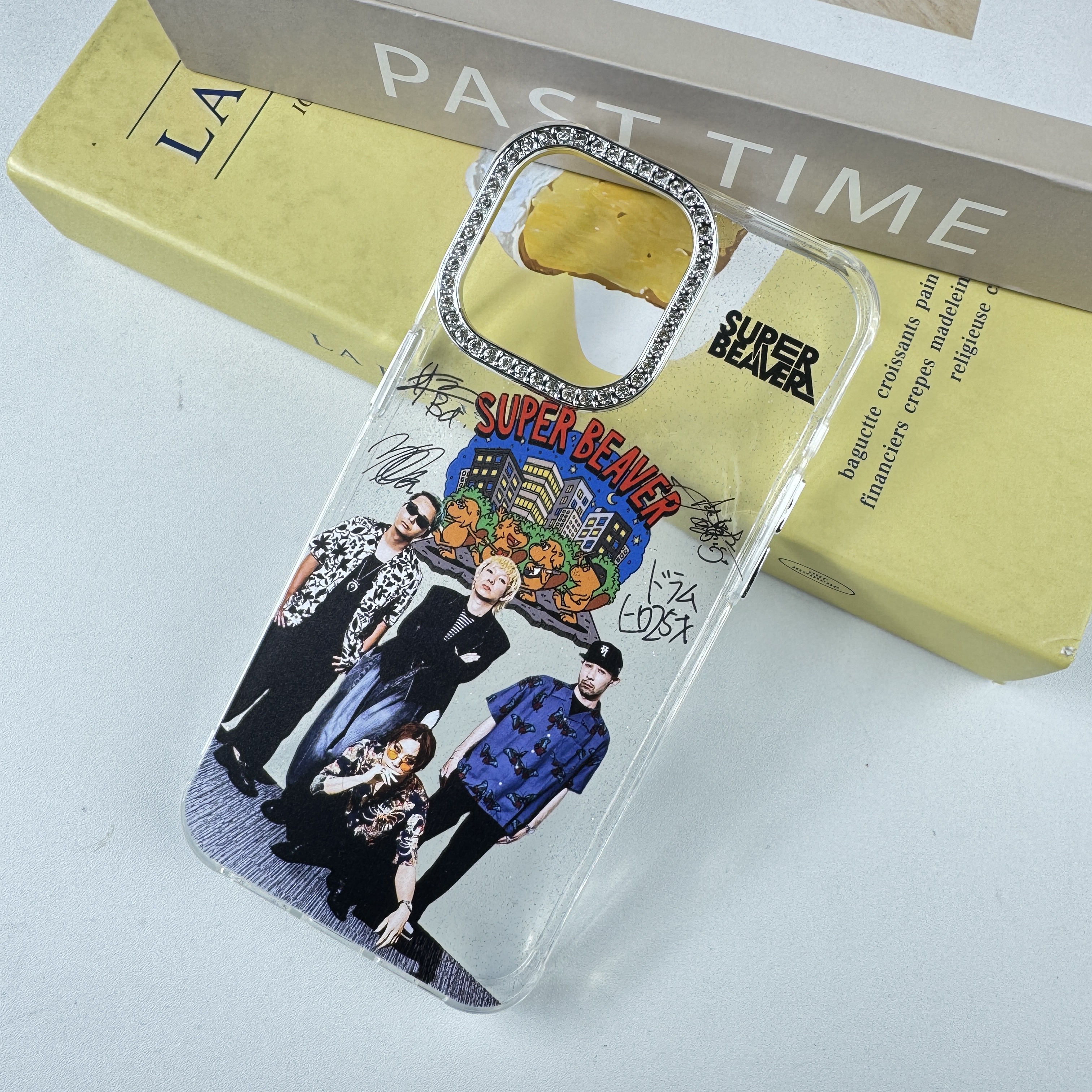 ダイヤモンドレーザーグラデーションスマートフォンケース【SUPER BEAVER】