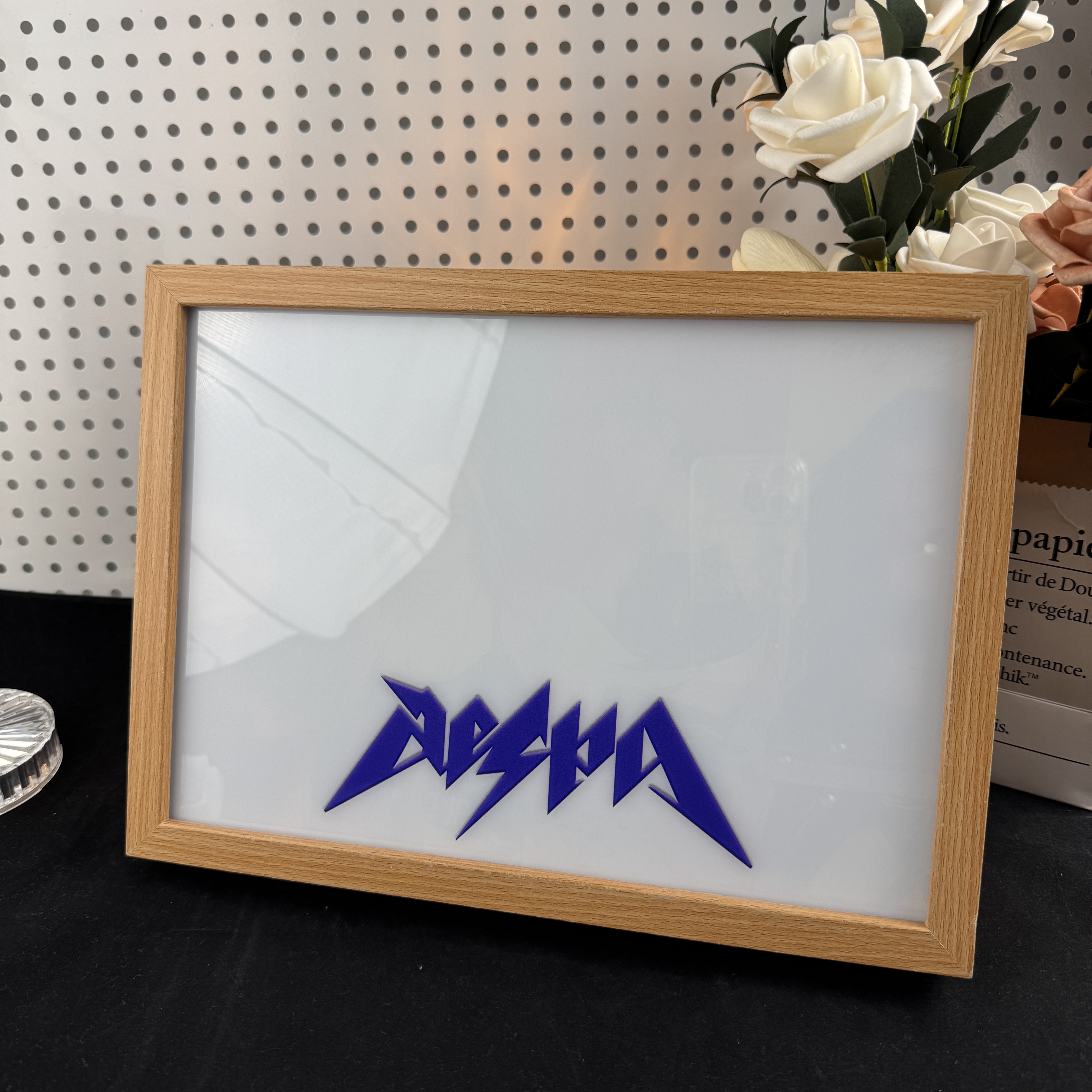 夕暮れの光と影の絵【aespa/Rich Man】