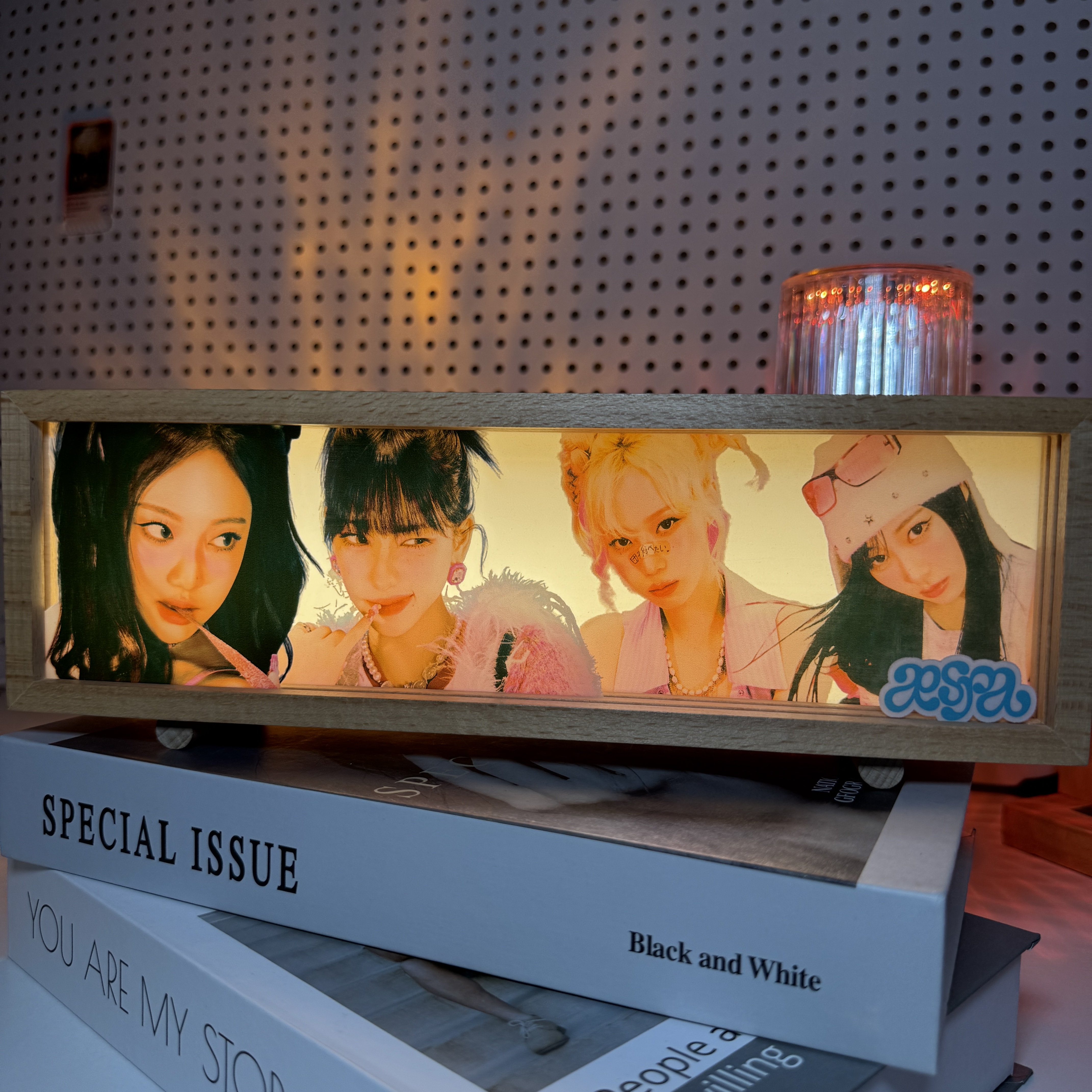 3Dナイトライト【Aespa/Dirty Work】-YITOTO™推し活がもっと楽しくなる