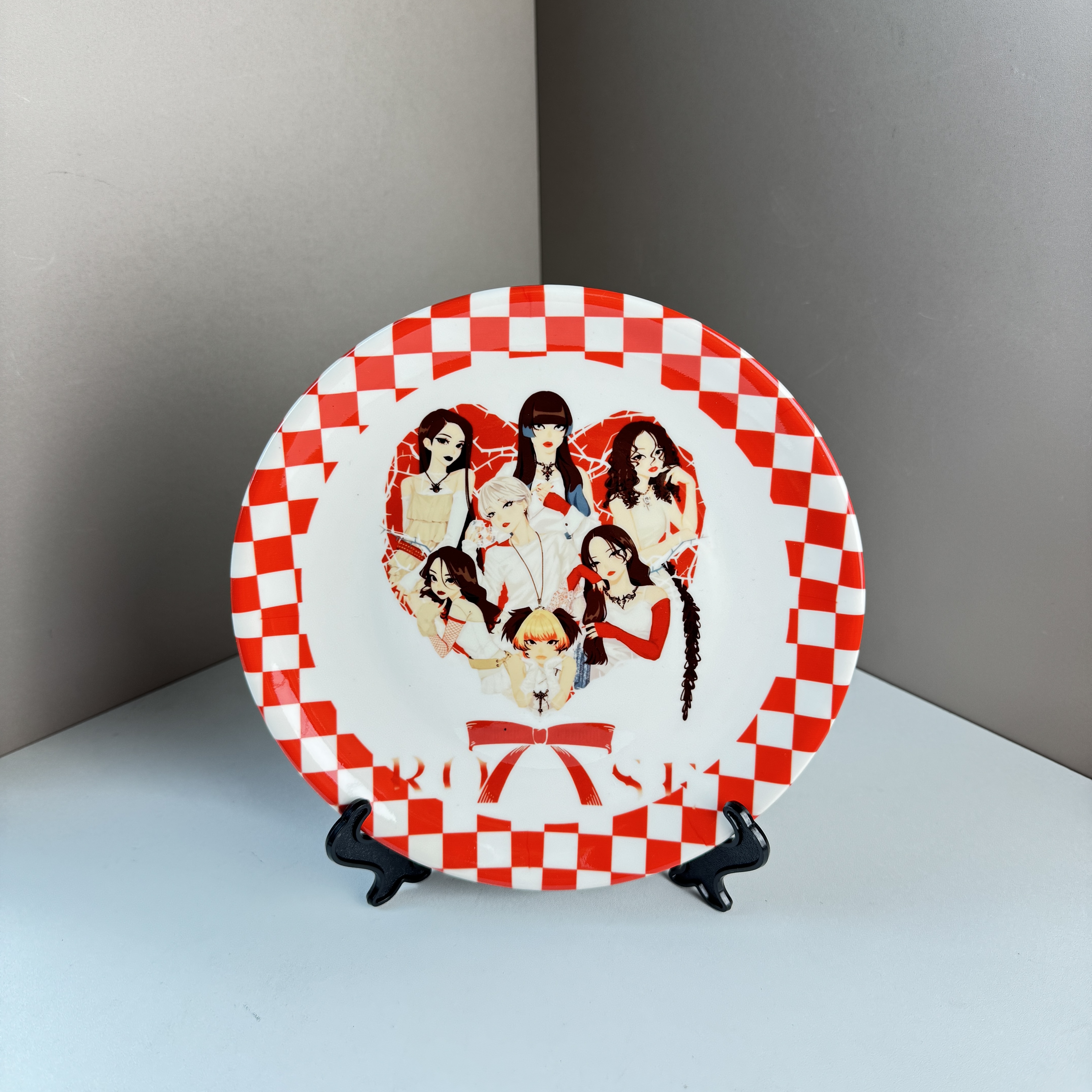 ミニ多用途陶器プレート【HANA】