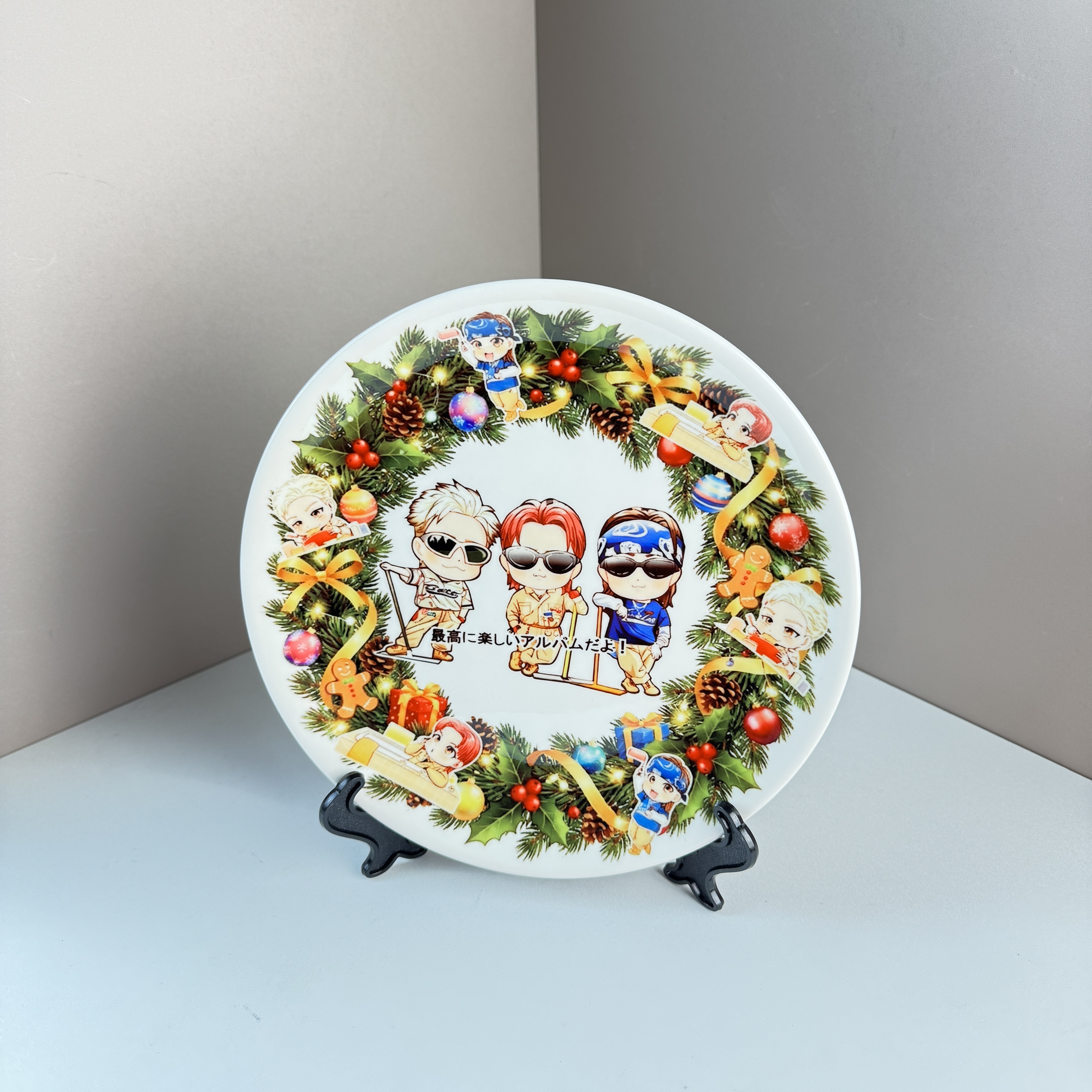 ミニ多用途陶器プレート【Number_i】