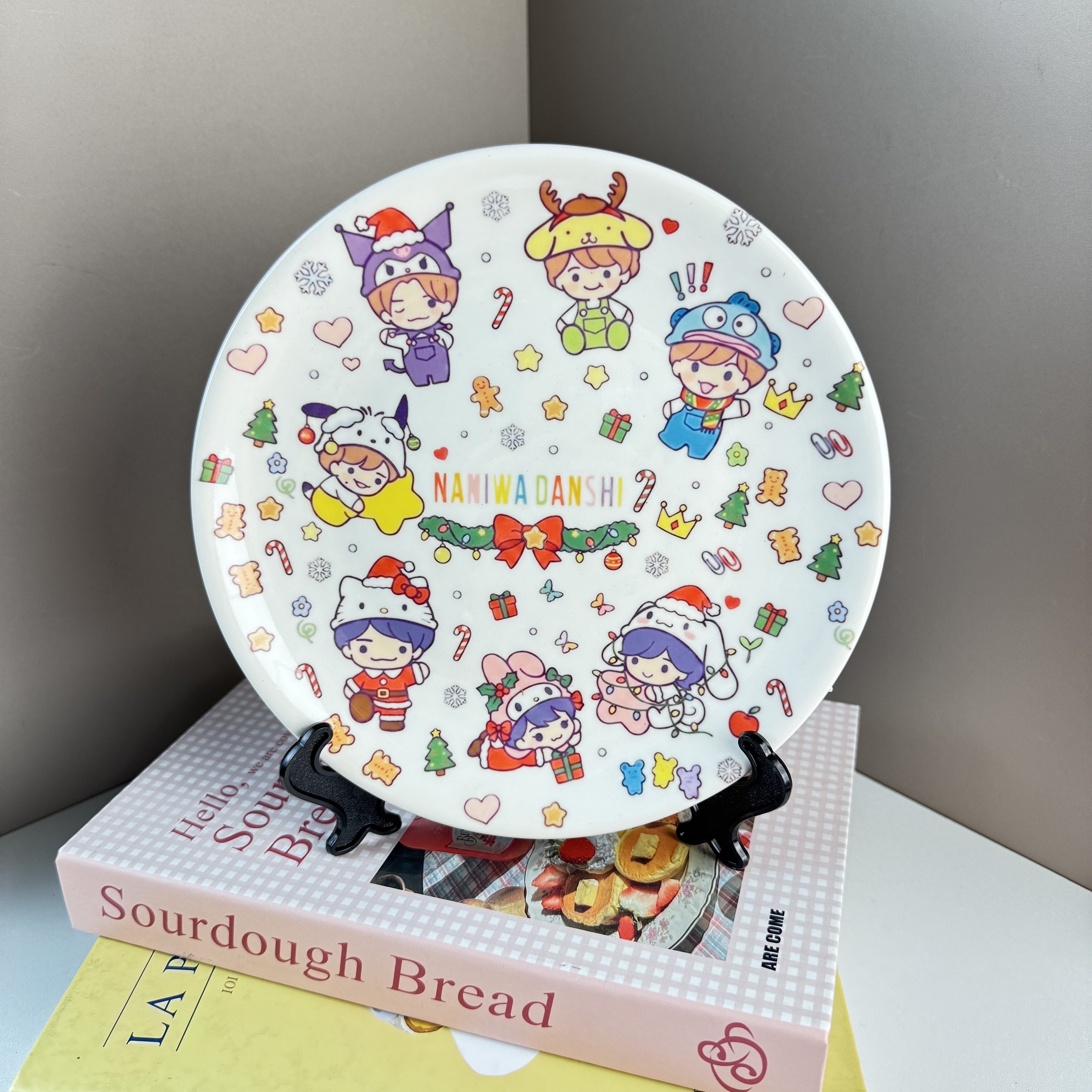 ミニ多用途陶器プレート【なにわ男子】