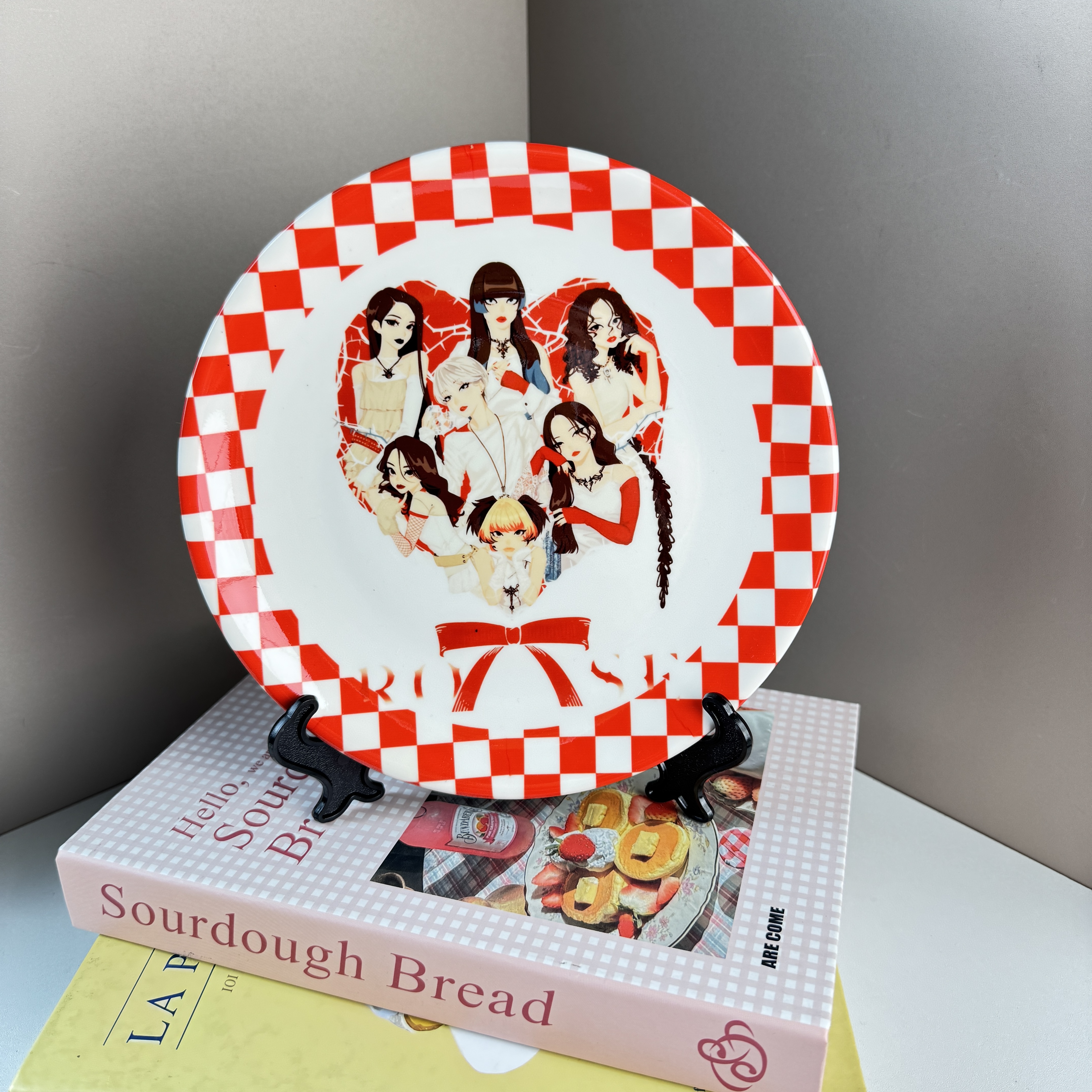 ミニ多用途陶器プレート【HANA】