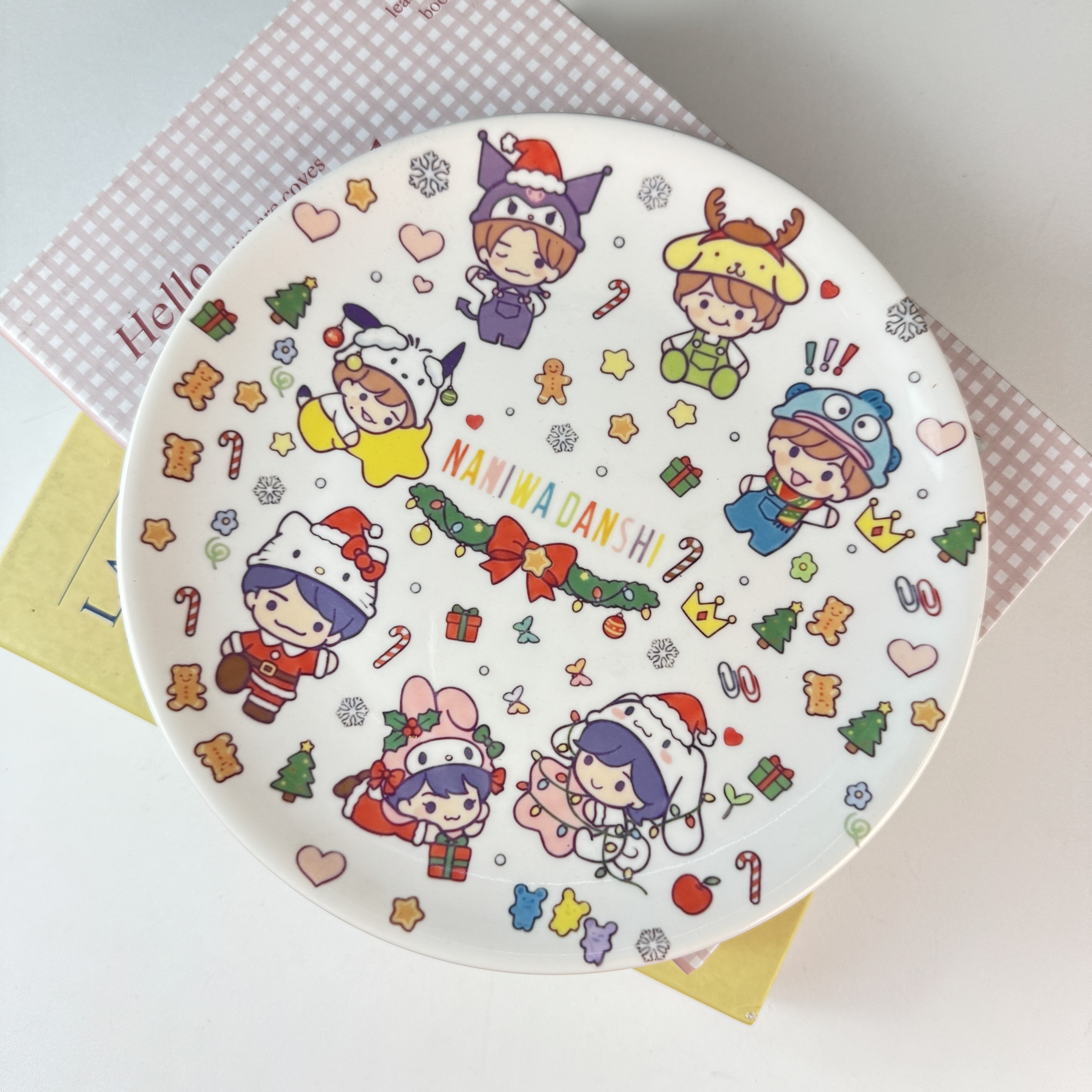 ミニ多用途陶器プレート【なにわ男子】