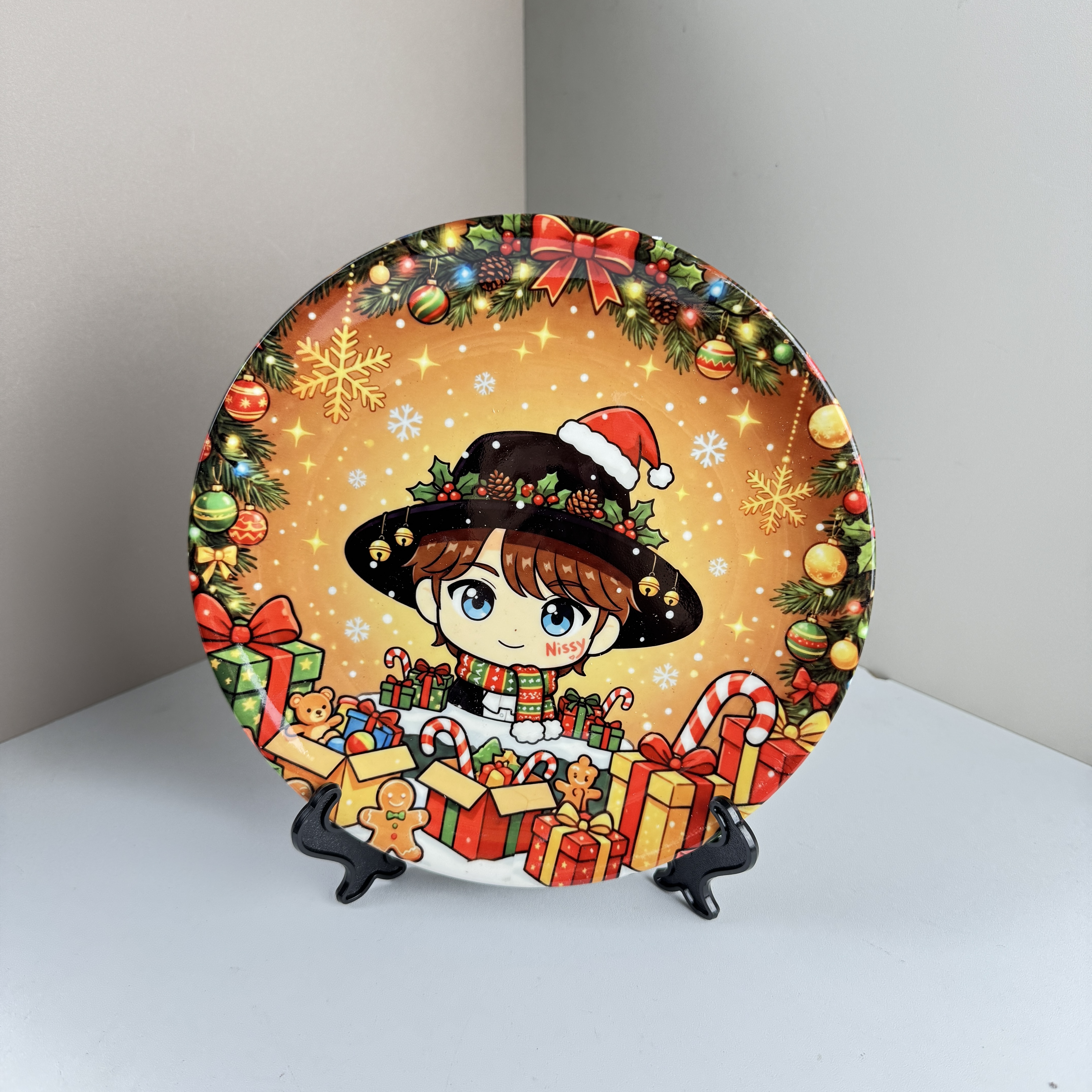 ミニ多用途陶器プレート【Nissy】