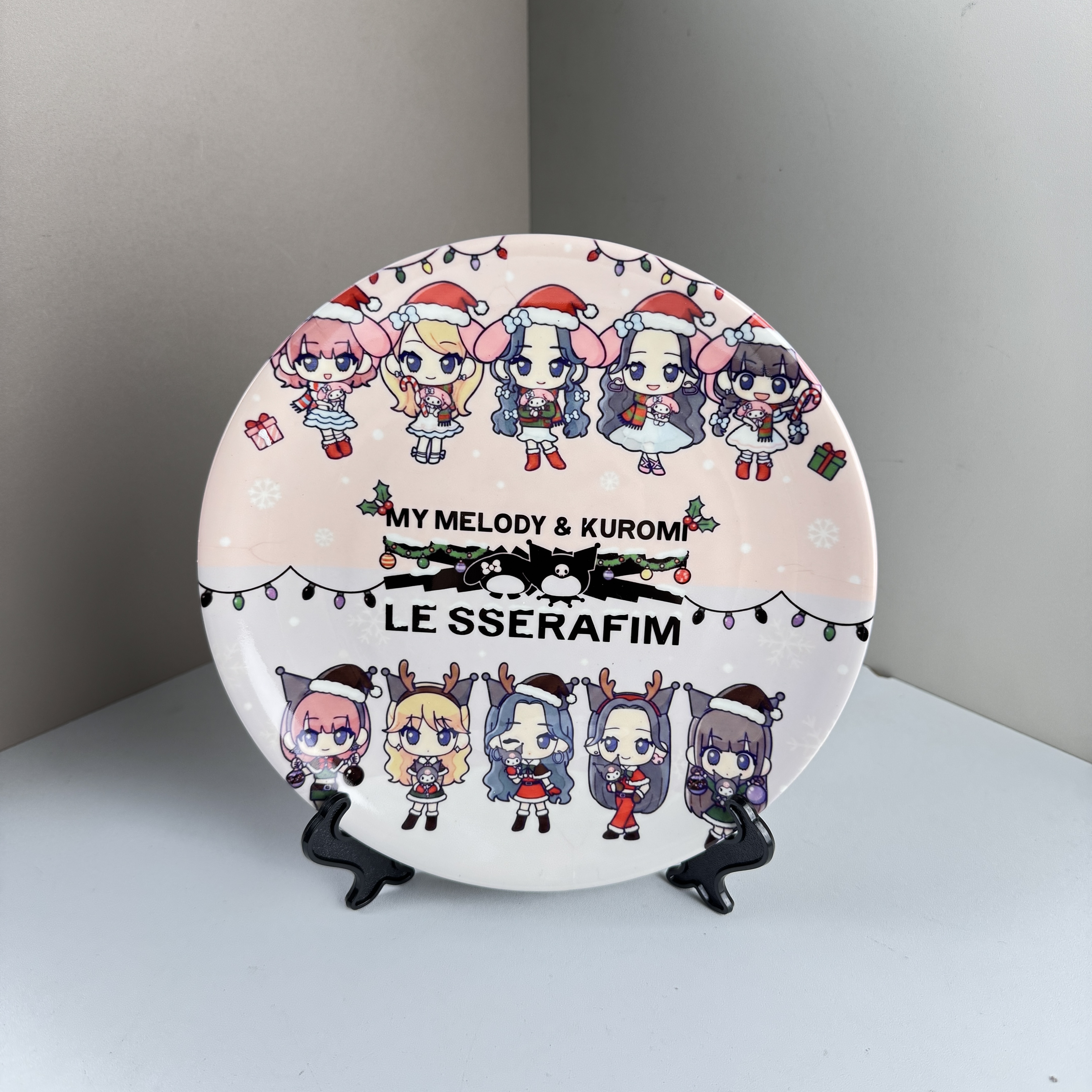 ミニ多用途陶器プレート【LE SSERAFIM】