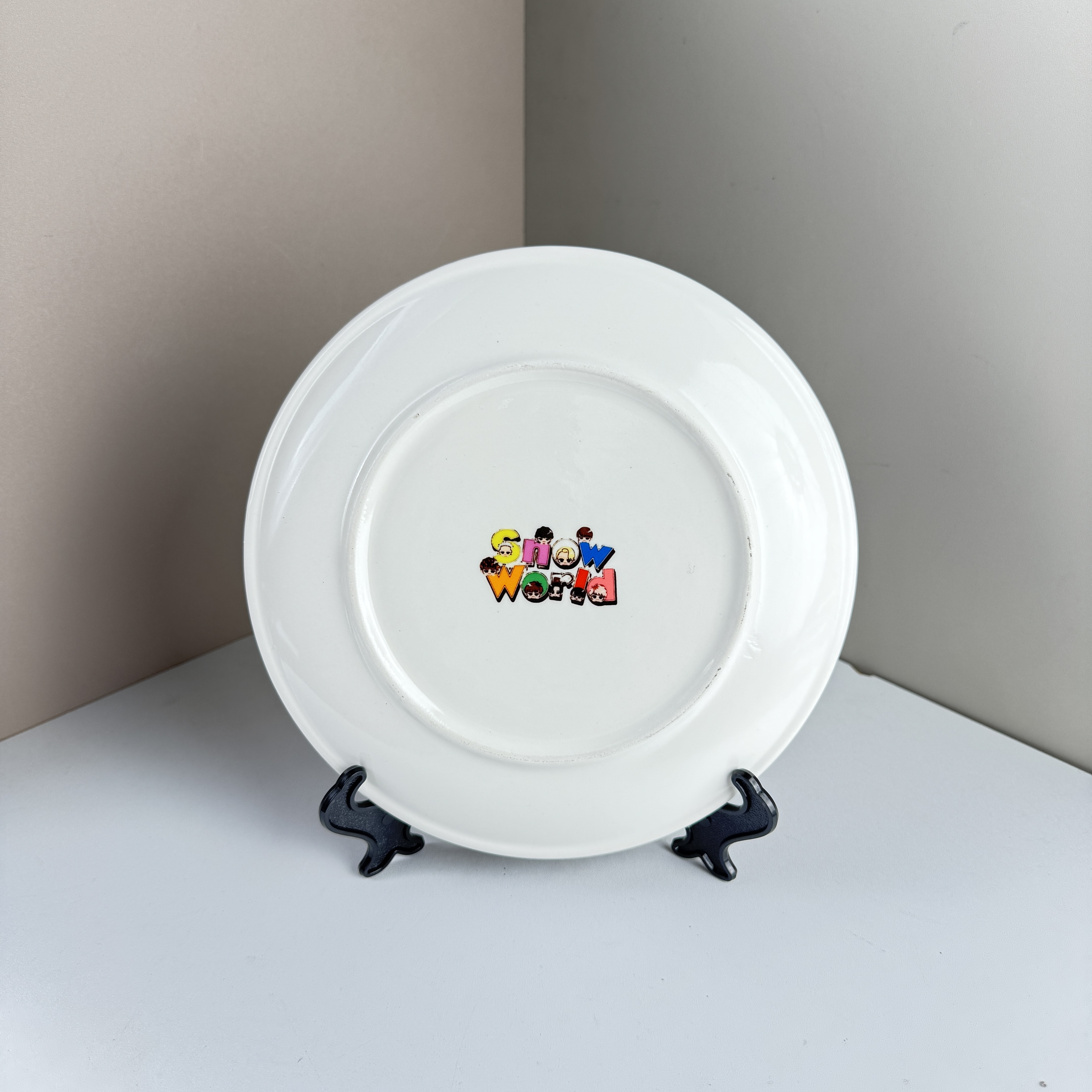 ミニ多用途陶器プレート【Snow Man】