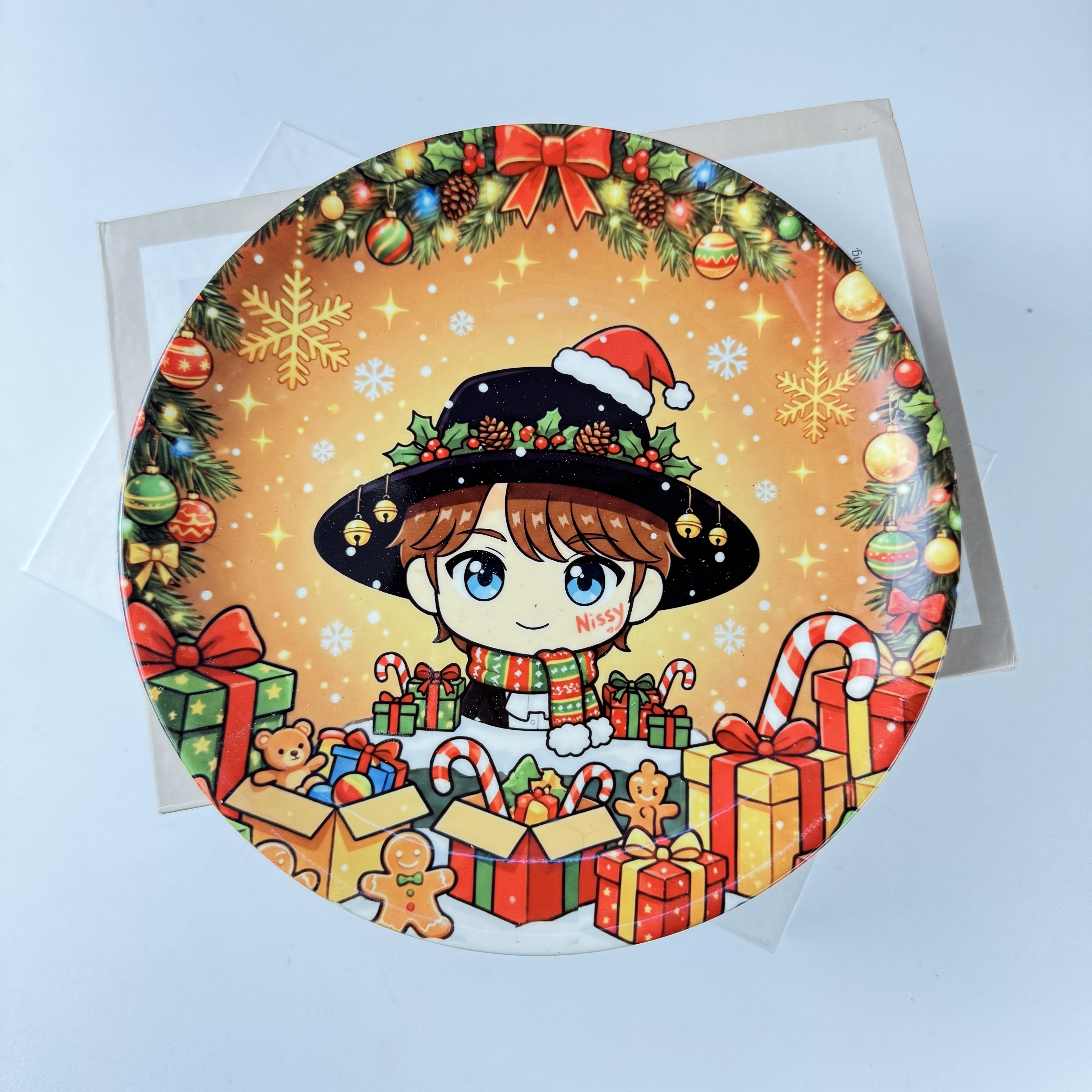 ミニ多用途陶器プレート【Nissy】