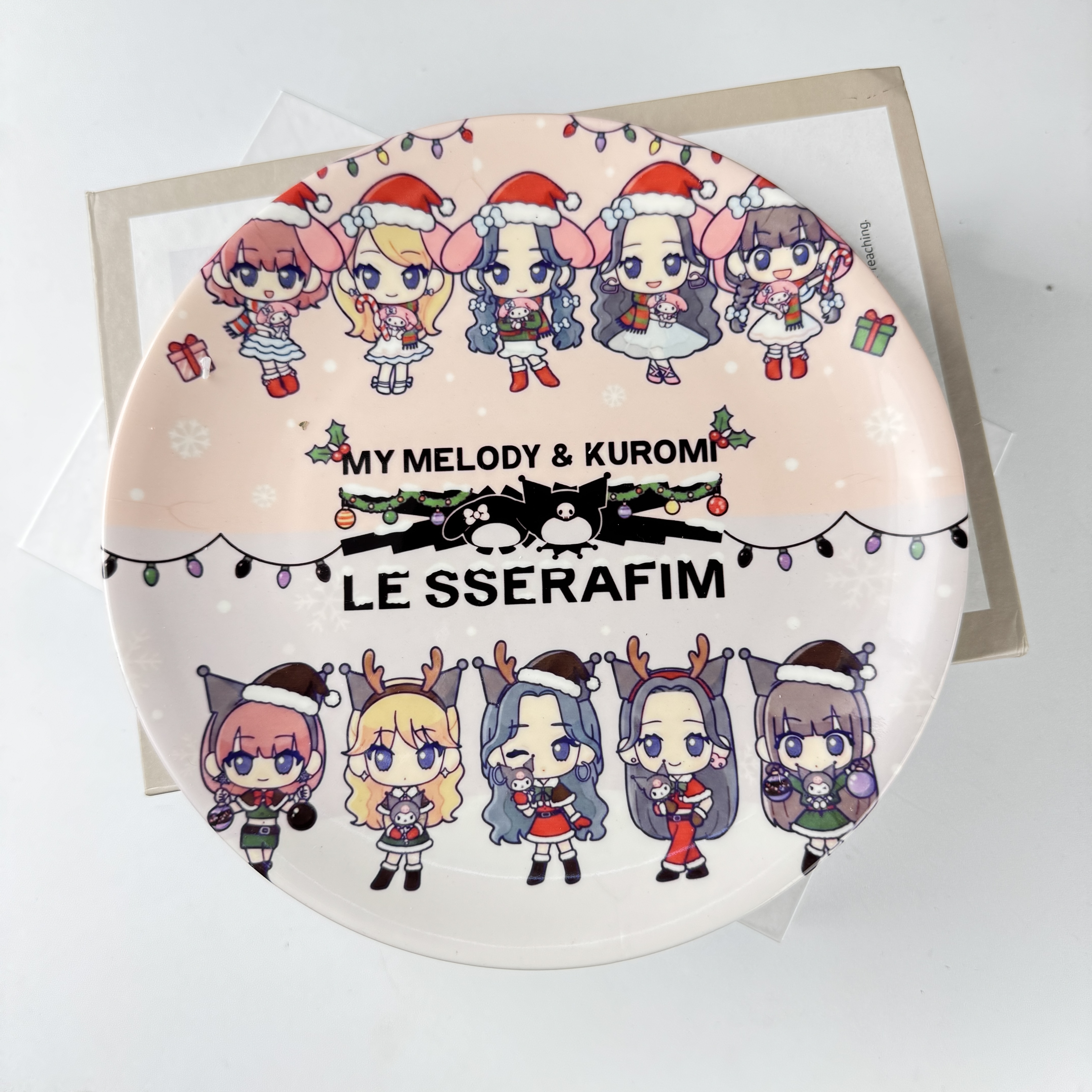 ミニ多用途陶器プレート【LE SSERAFIM】