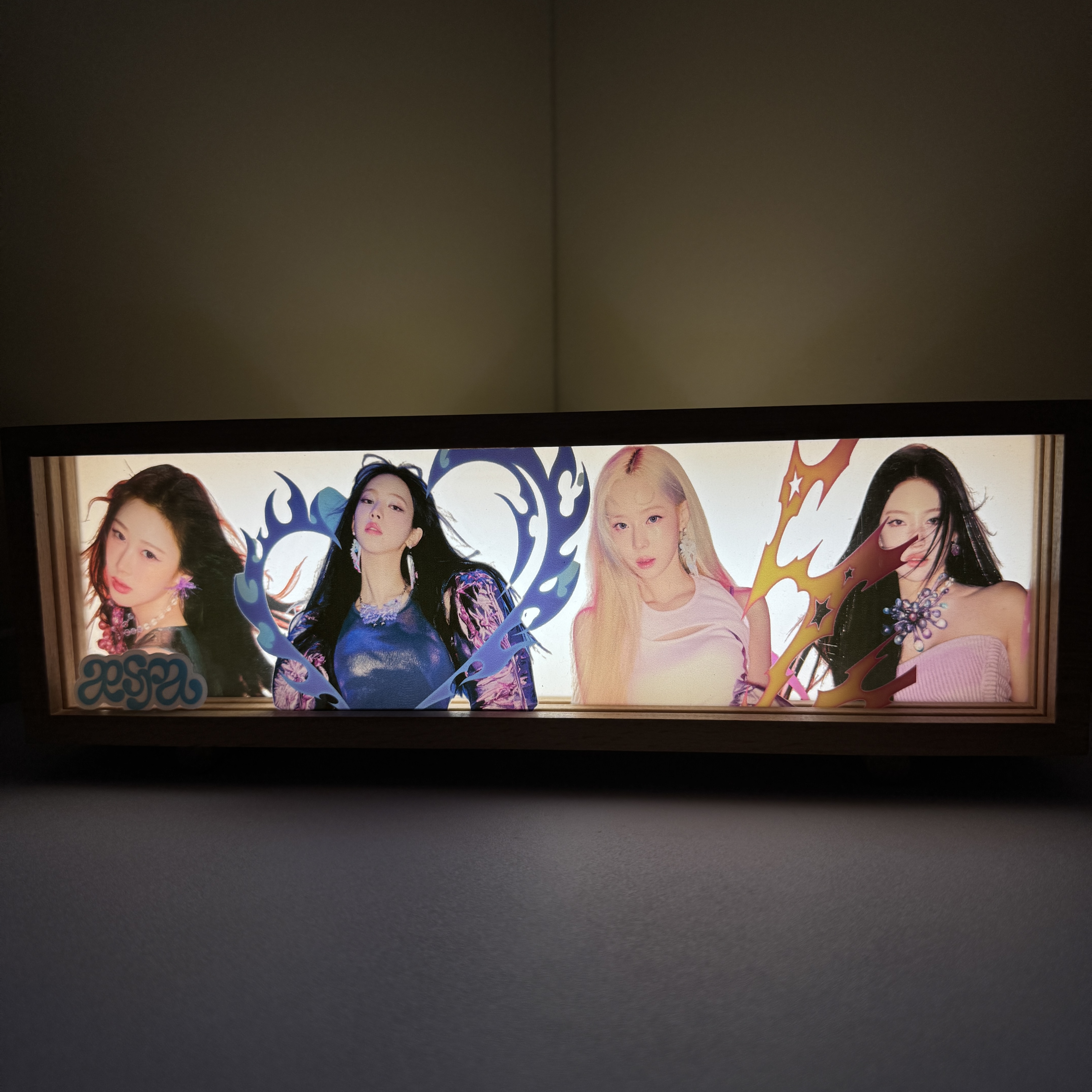 3Dナイトライト【Aespa】-B-YITOTO™推し活がもっと楽しくなる