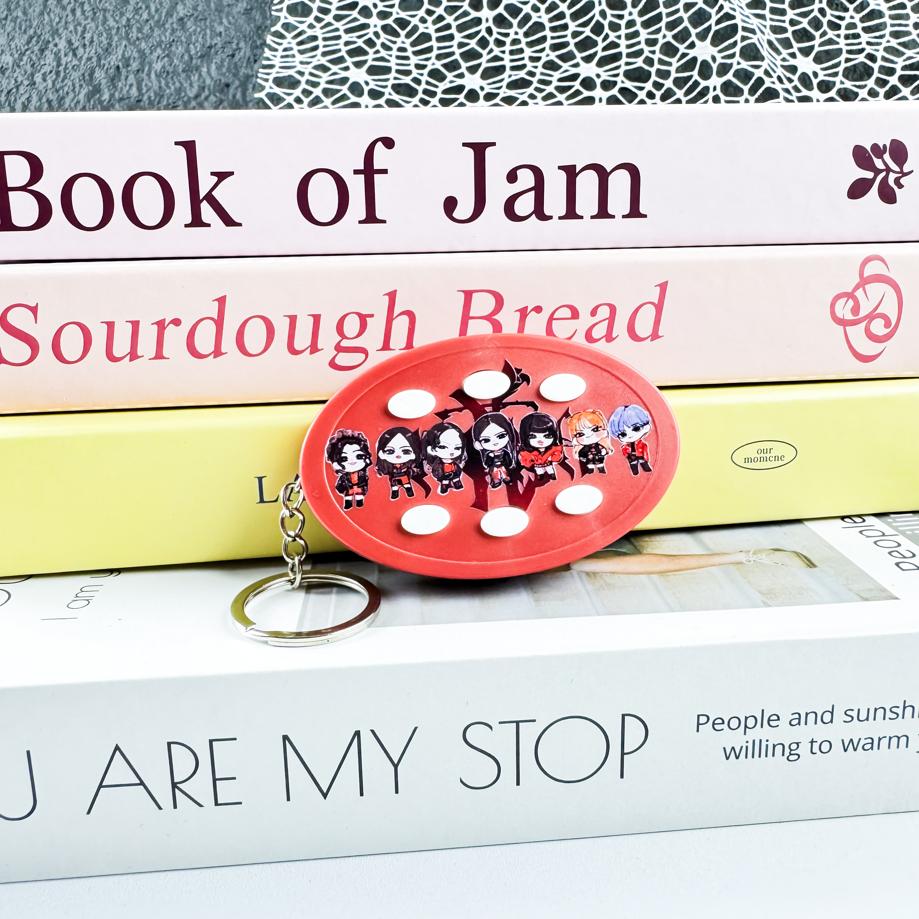 hana グッズ |NFCミニCDキーリング【HANA/Blue Jeans】-YITOTO™推し活