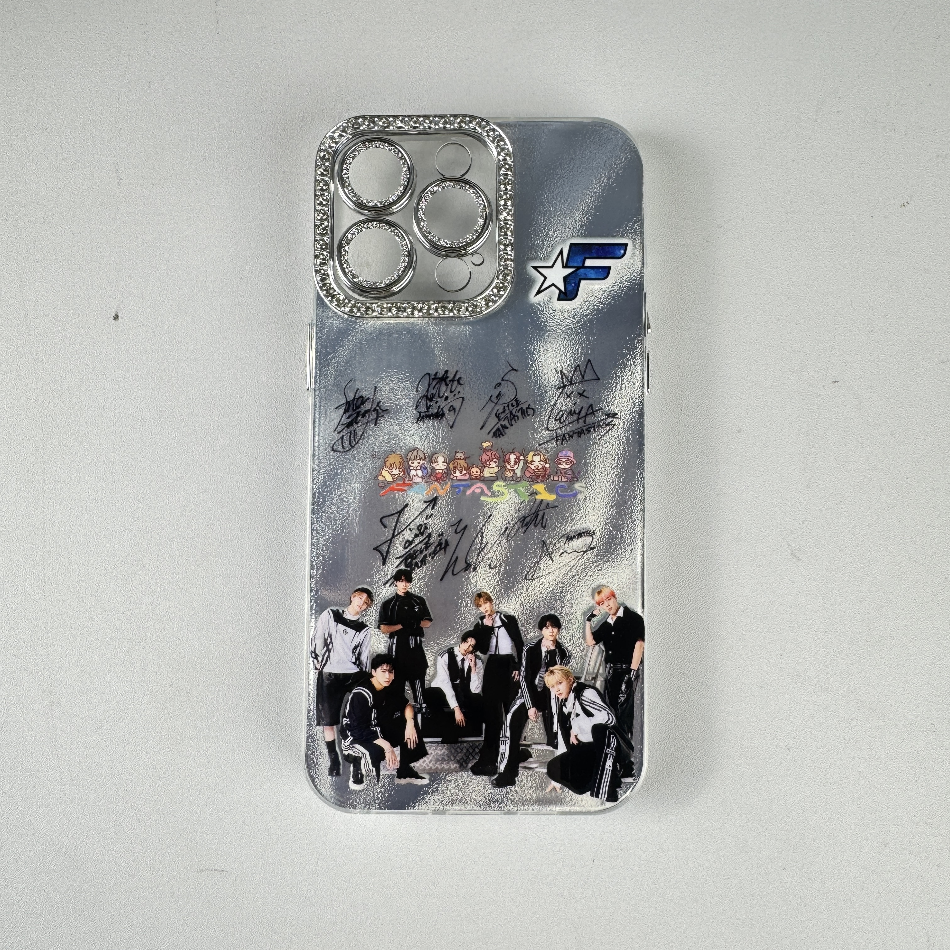 ダイヤモンドレーザーグラデーションスマートフォンケース【FANTASTICS/ブレイクライン】