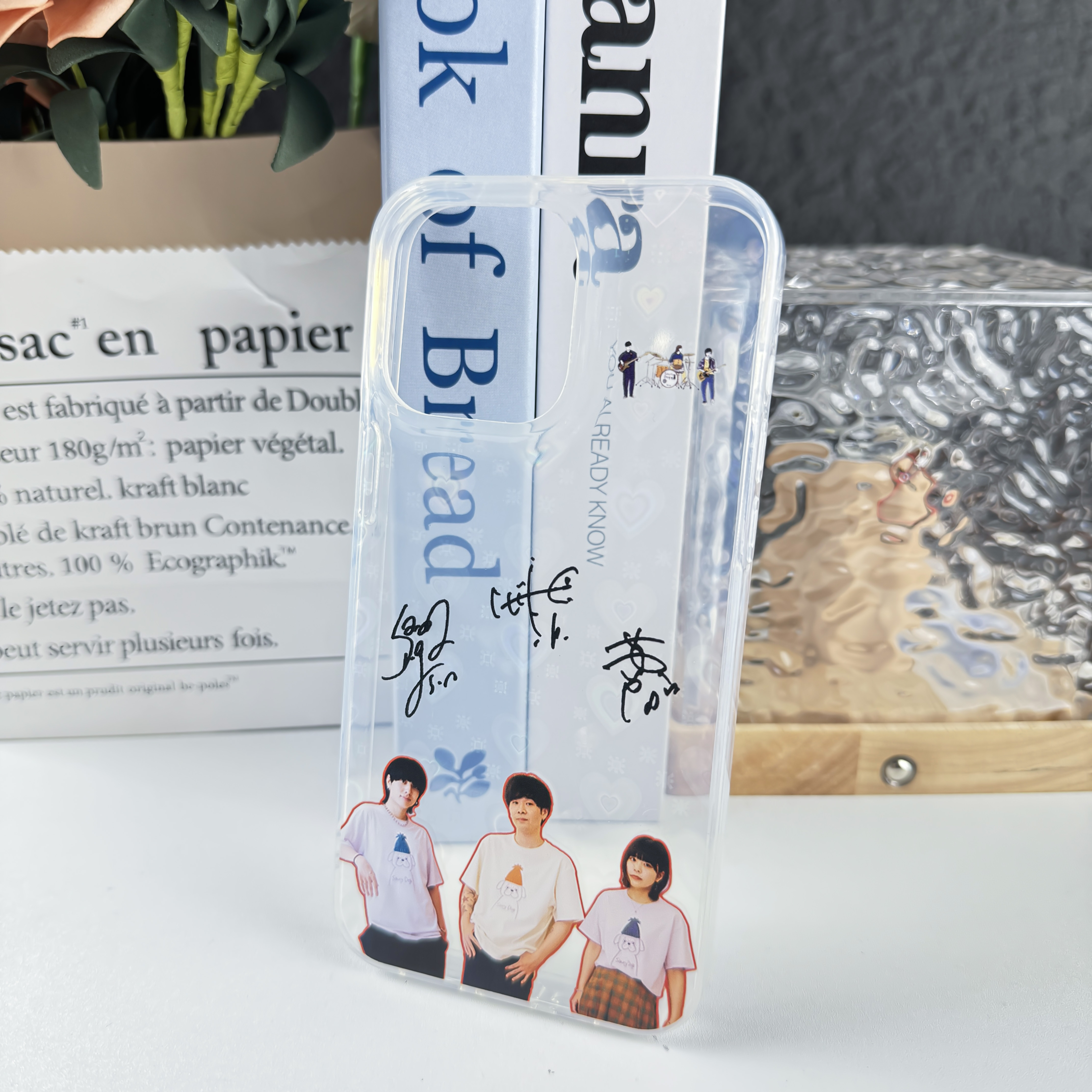 ハートレーザーグラデーションスマートフォンケース【Saucy Dog/エデンの部屋】