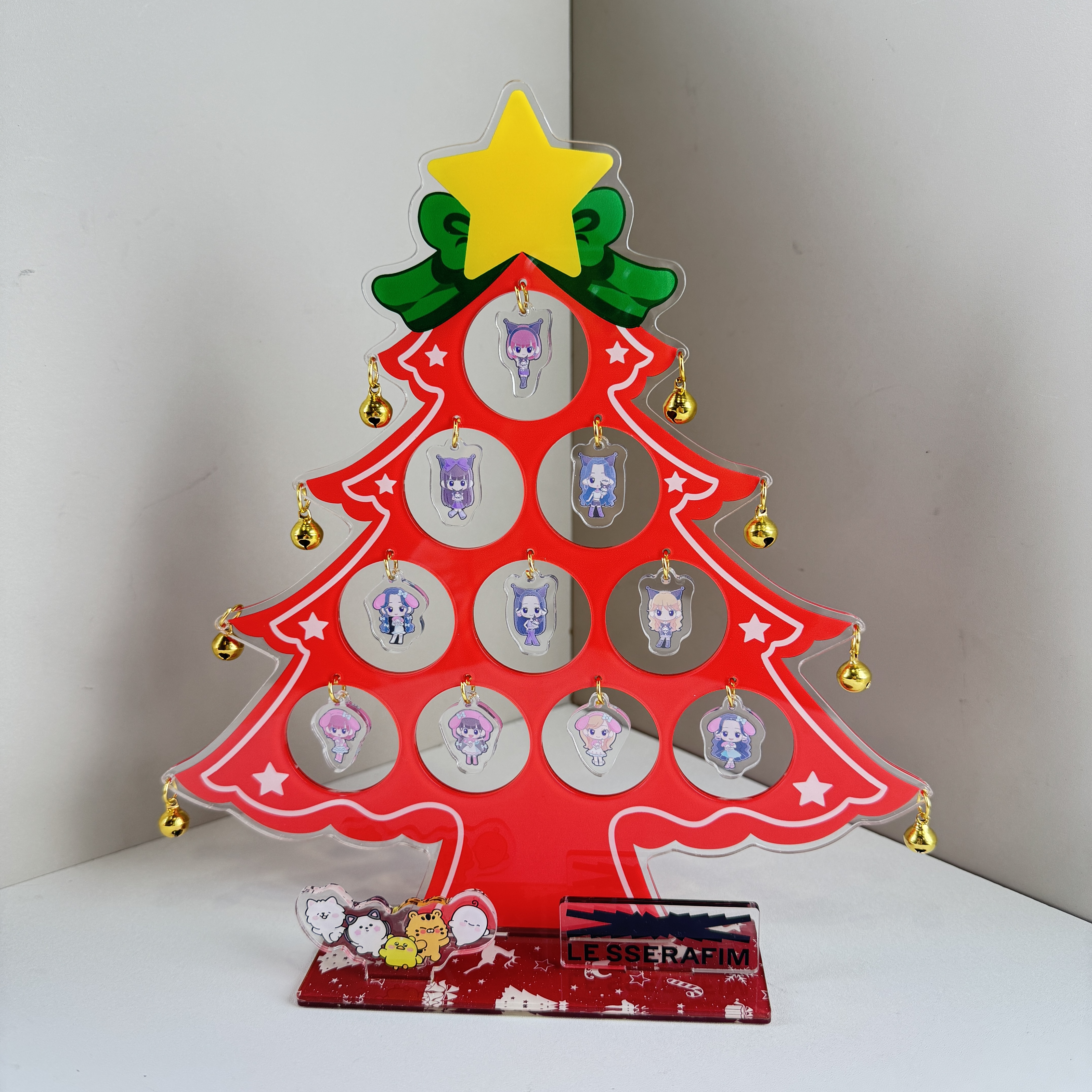 大きなクリスマスツリーDIY飾り【LE SSERAFIM】