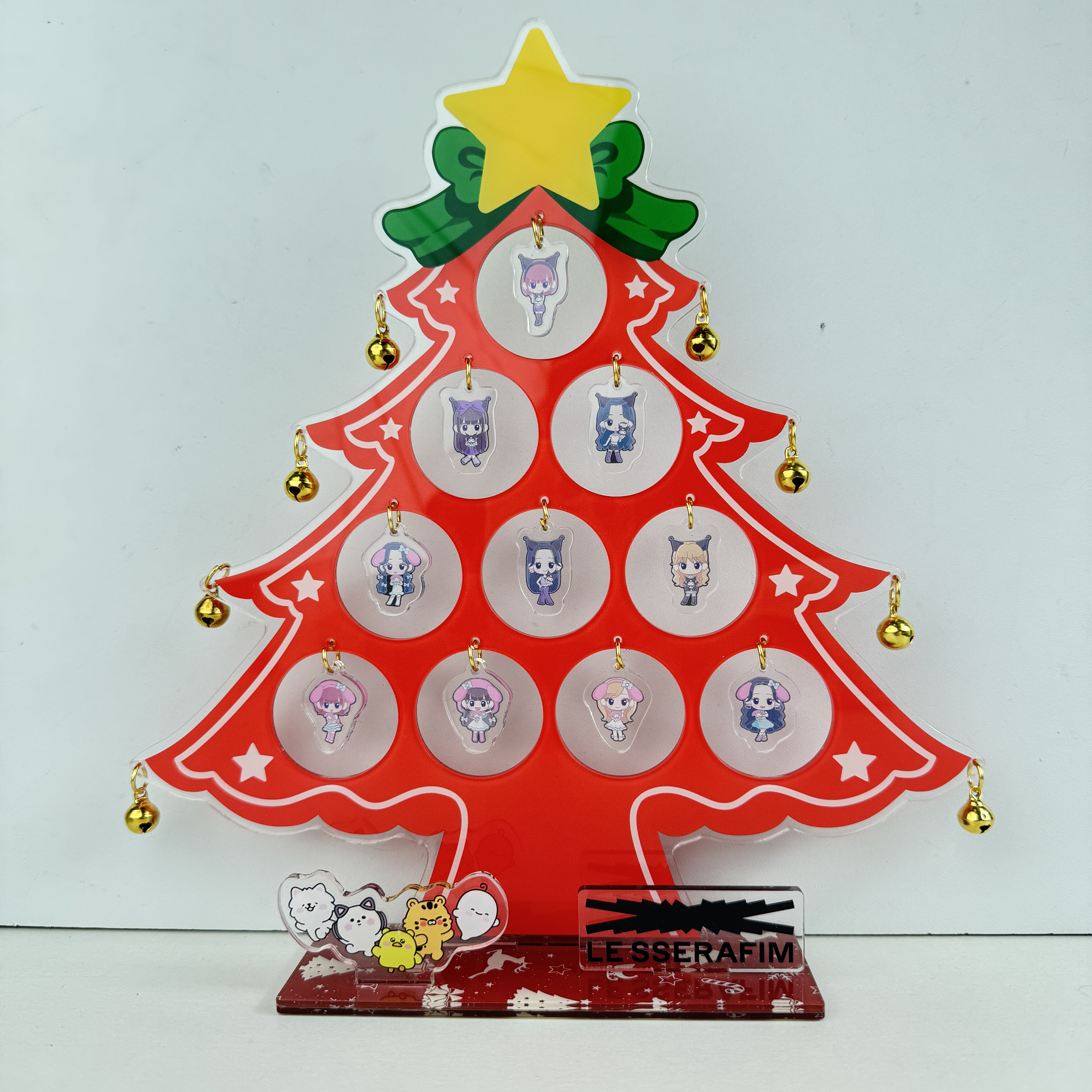 大きなクリスマスツリーDIY飾り【LE SSERAFIM】