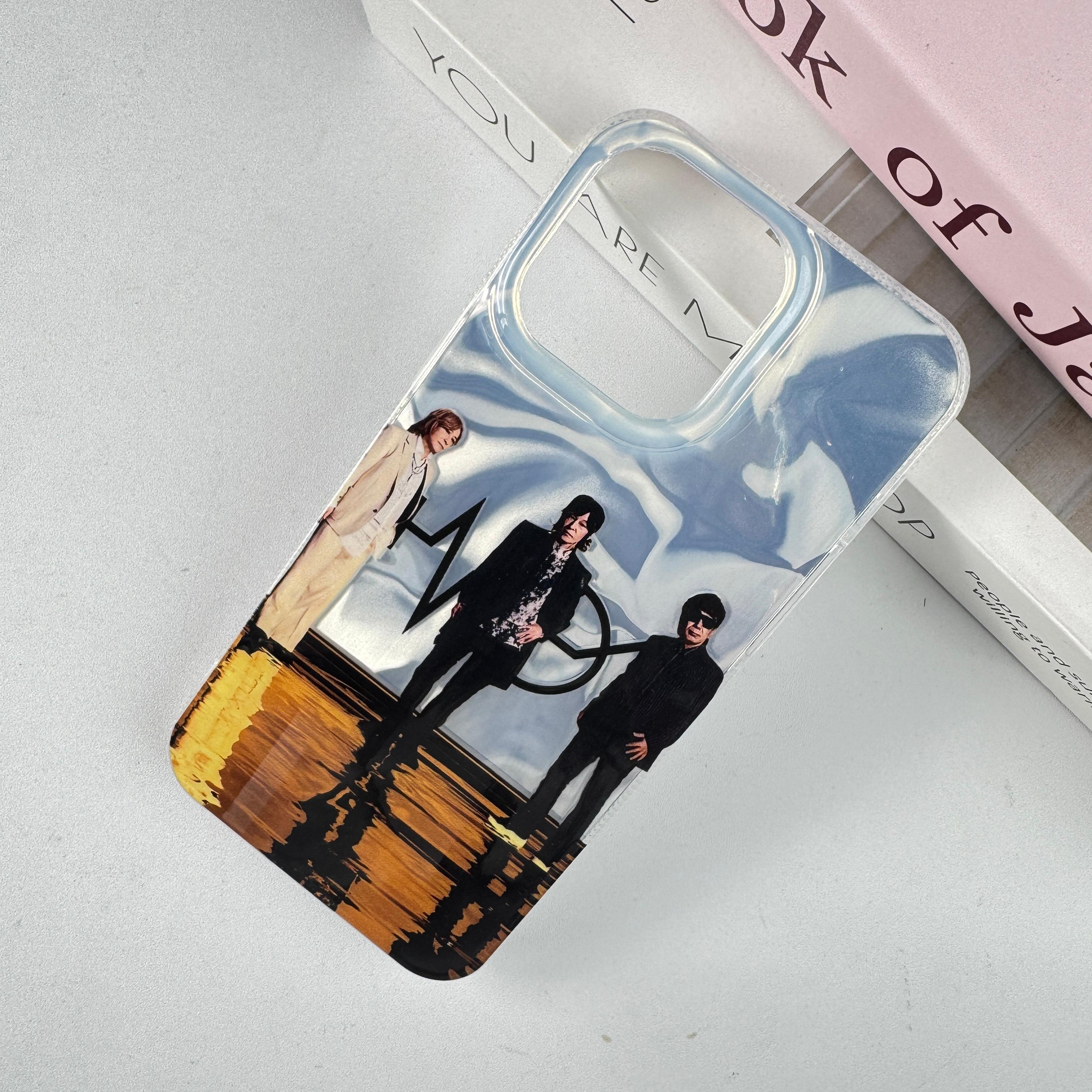 レーザーグラデーションスマートフォンケース-【TM NETWORK/BEYOND THE TIMEメビウスの宇宙を越えて】-YITOTO™推し活がもっと楽しくなる