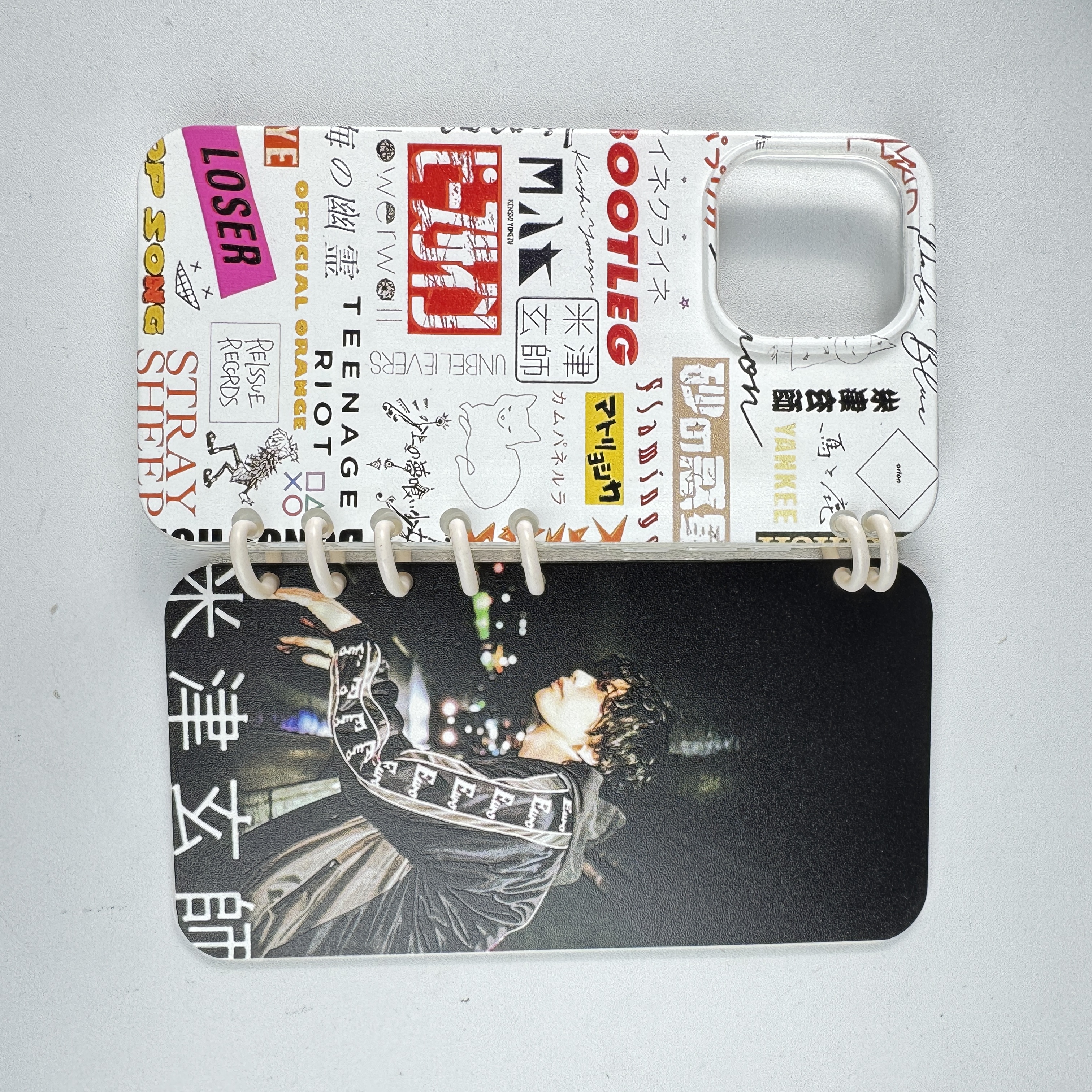 ノート型スマートフォンケース【米津玄師】-YITOTO™推し活がもっと楽しくなる