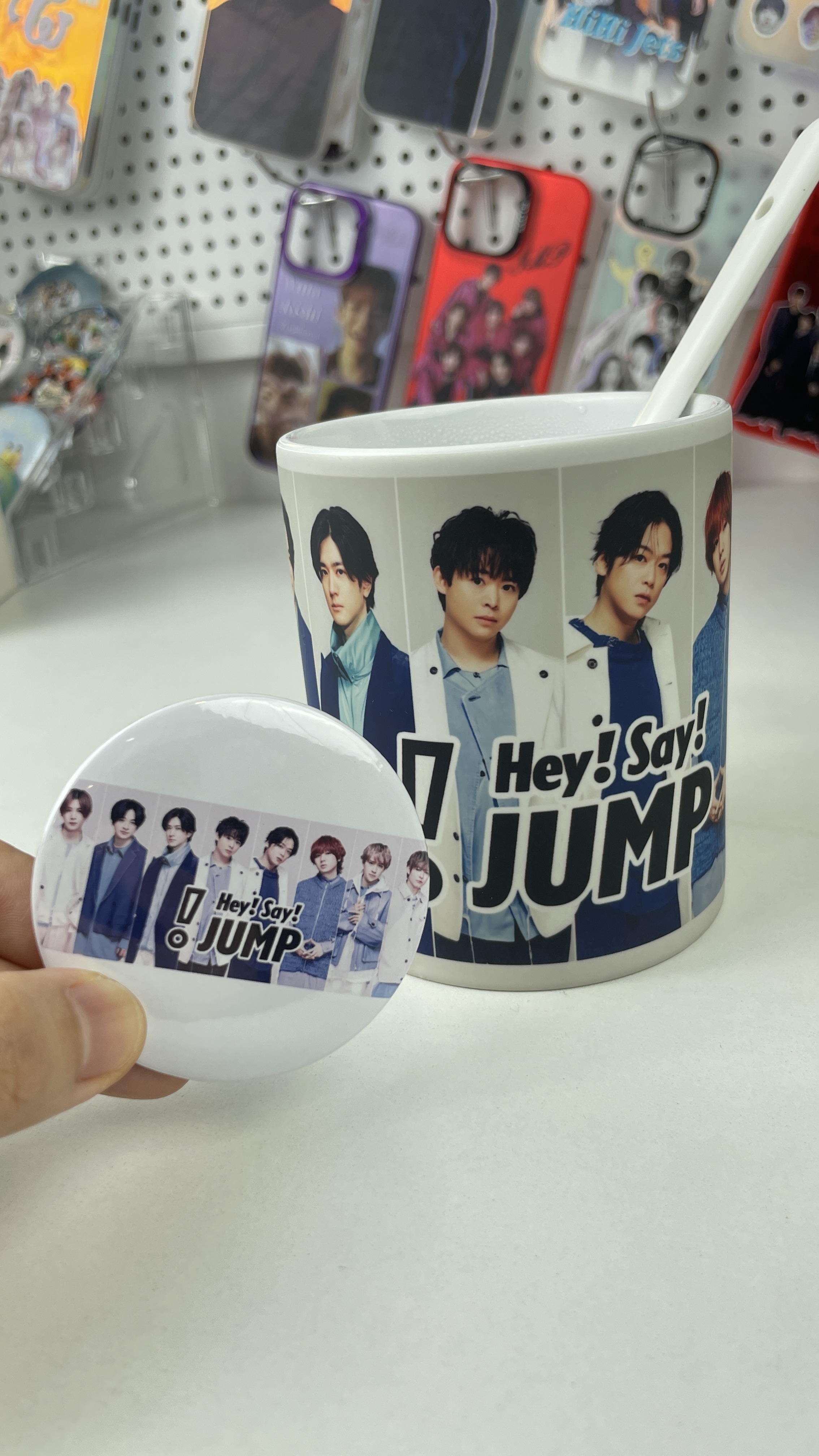 色が変わるマグカップ 【Hey!Say!JUMP】