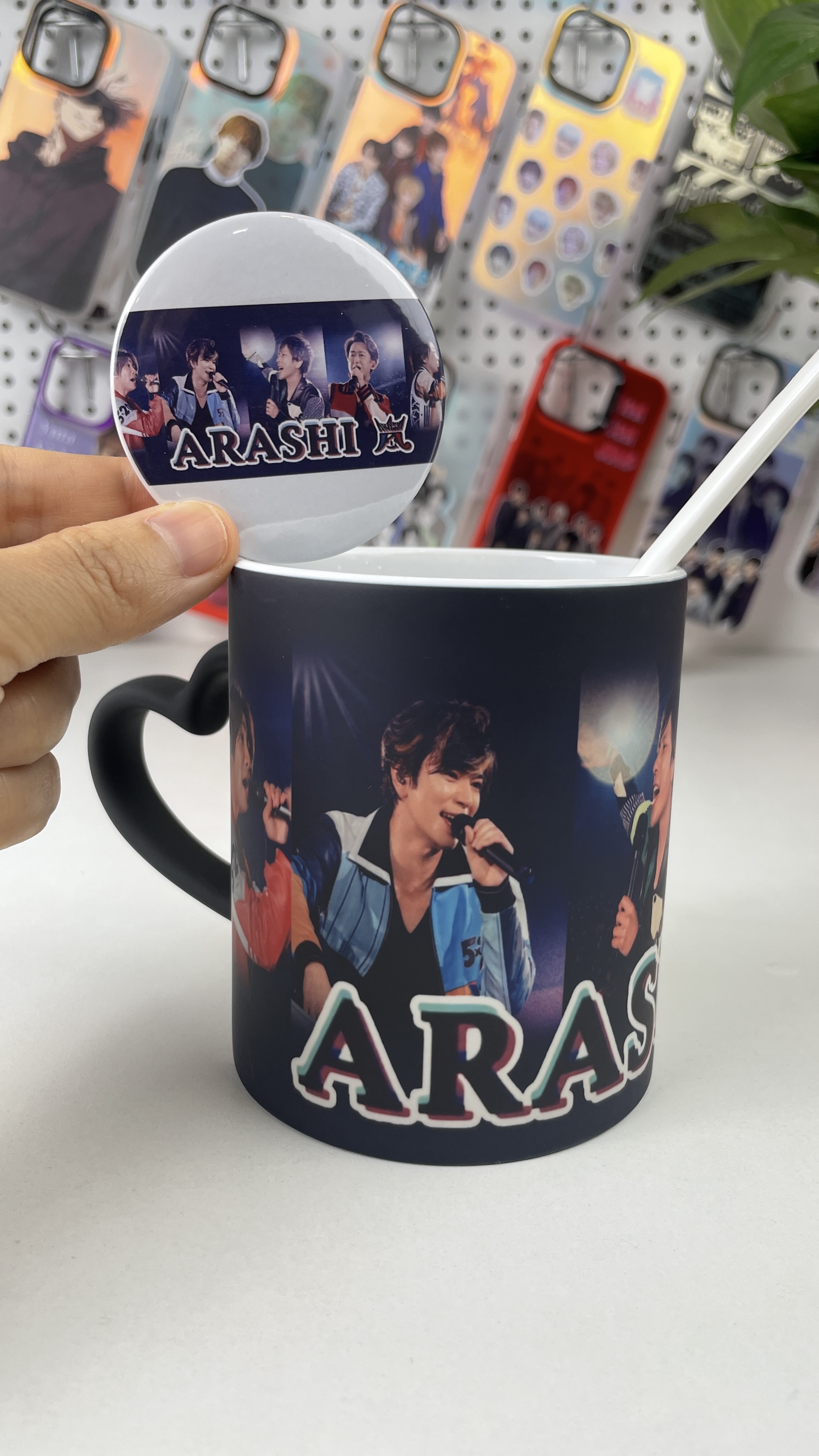 嵐 マグカップ 9セット 色が変わるマグカップ 【嵐ARASHI】
