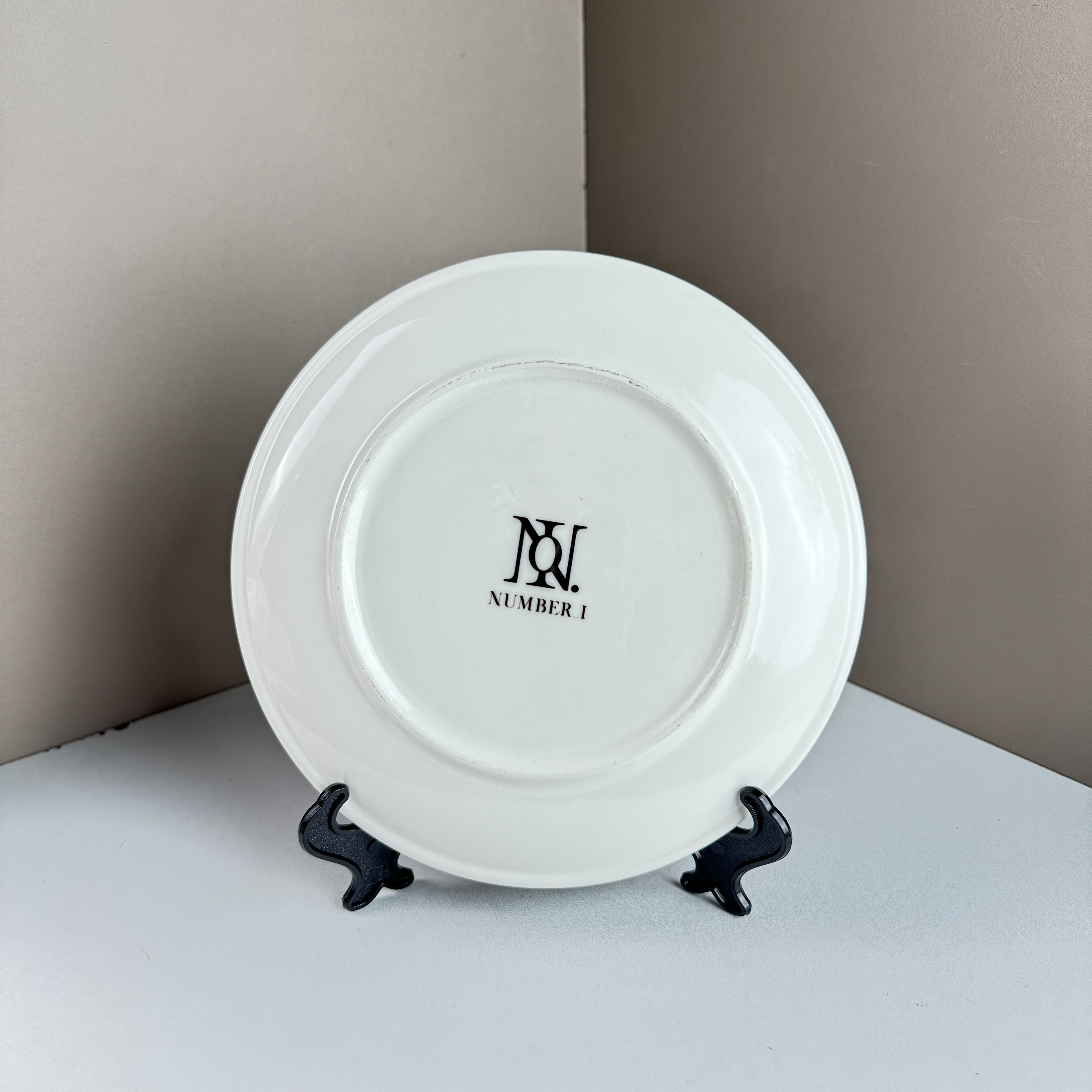 ミニ多用途陶器プレート【Number_i】-B