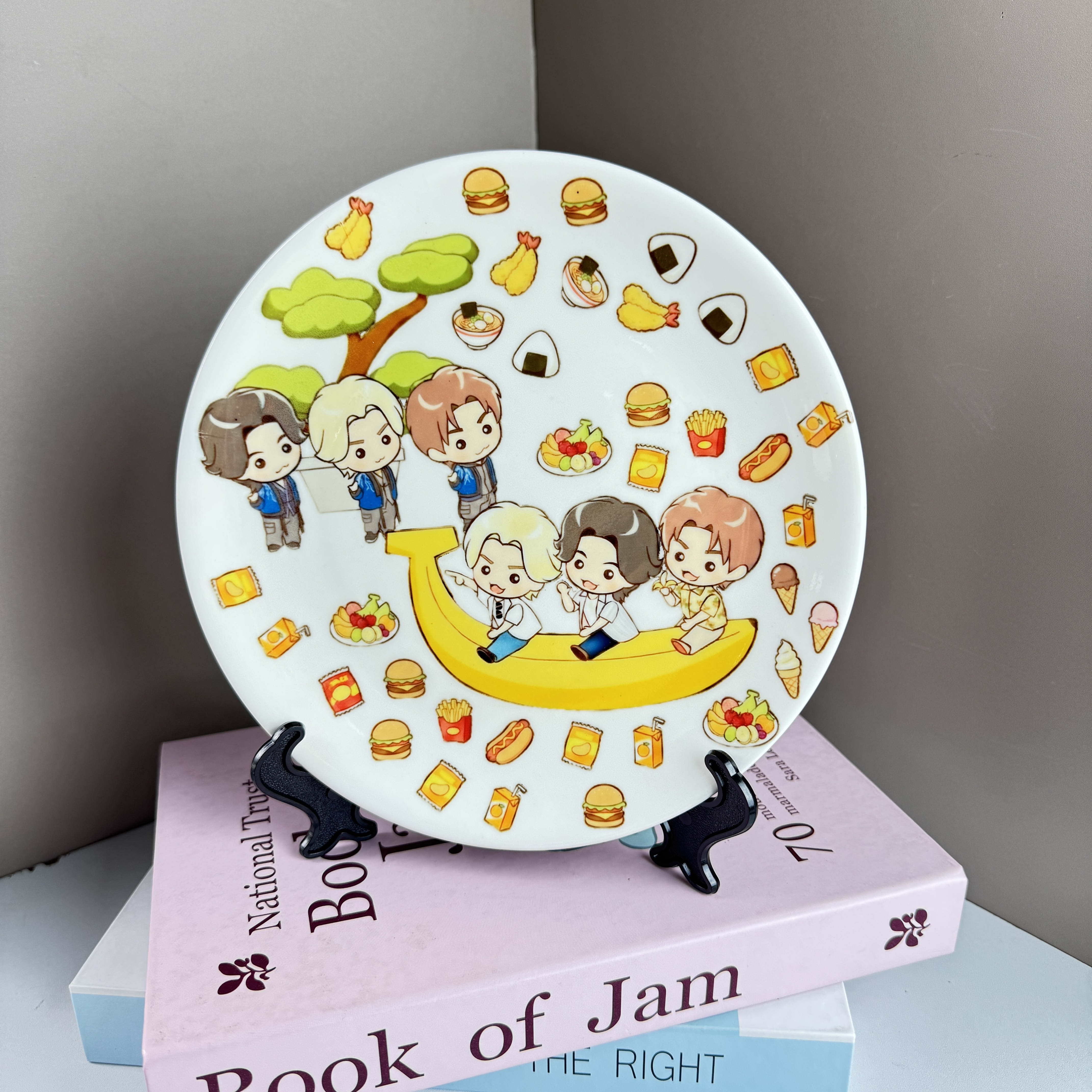 ミニ多用途陶器プレート【Number_i】-B