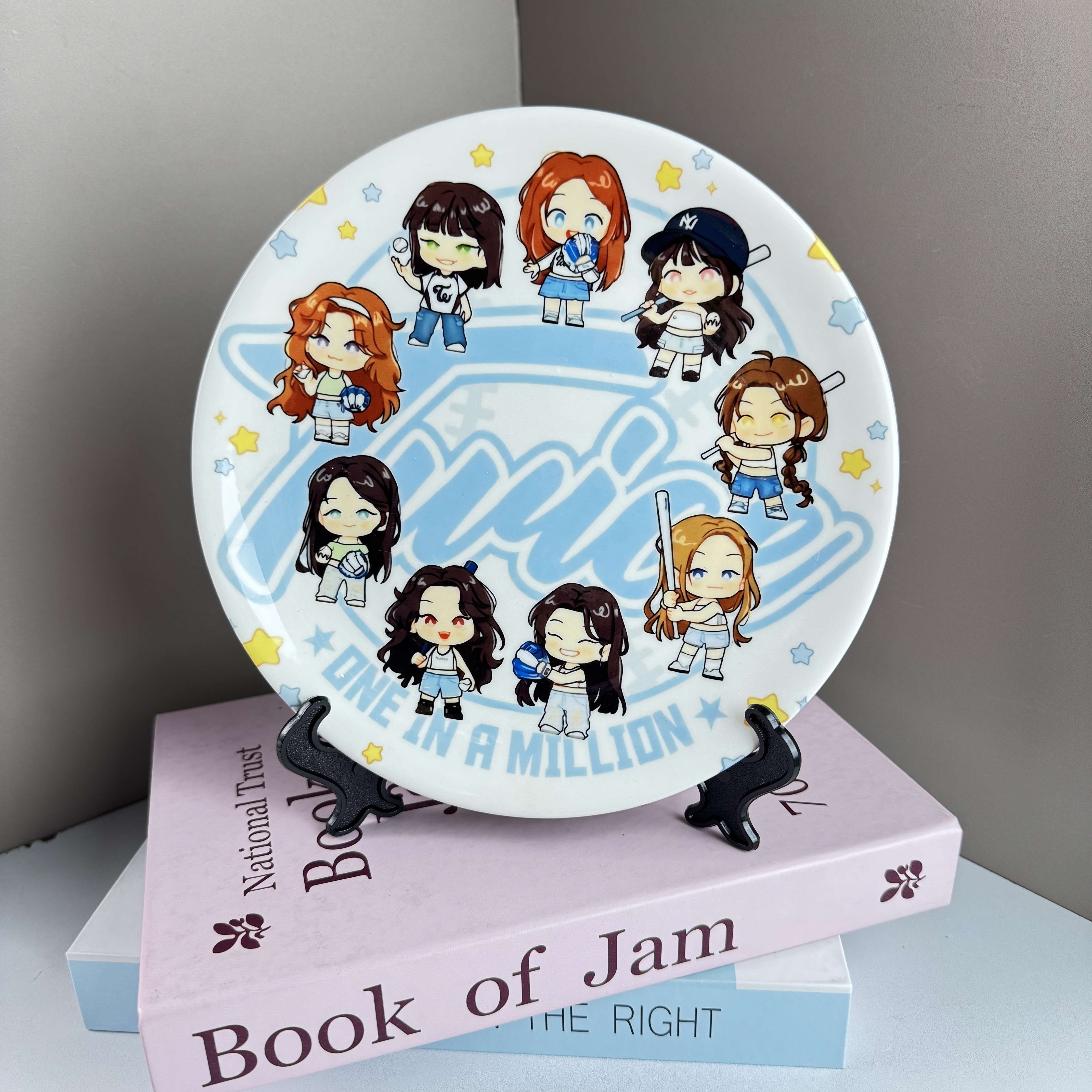 ミニ多用途陶器プレート【TWICE】