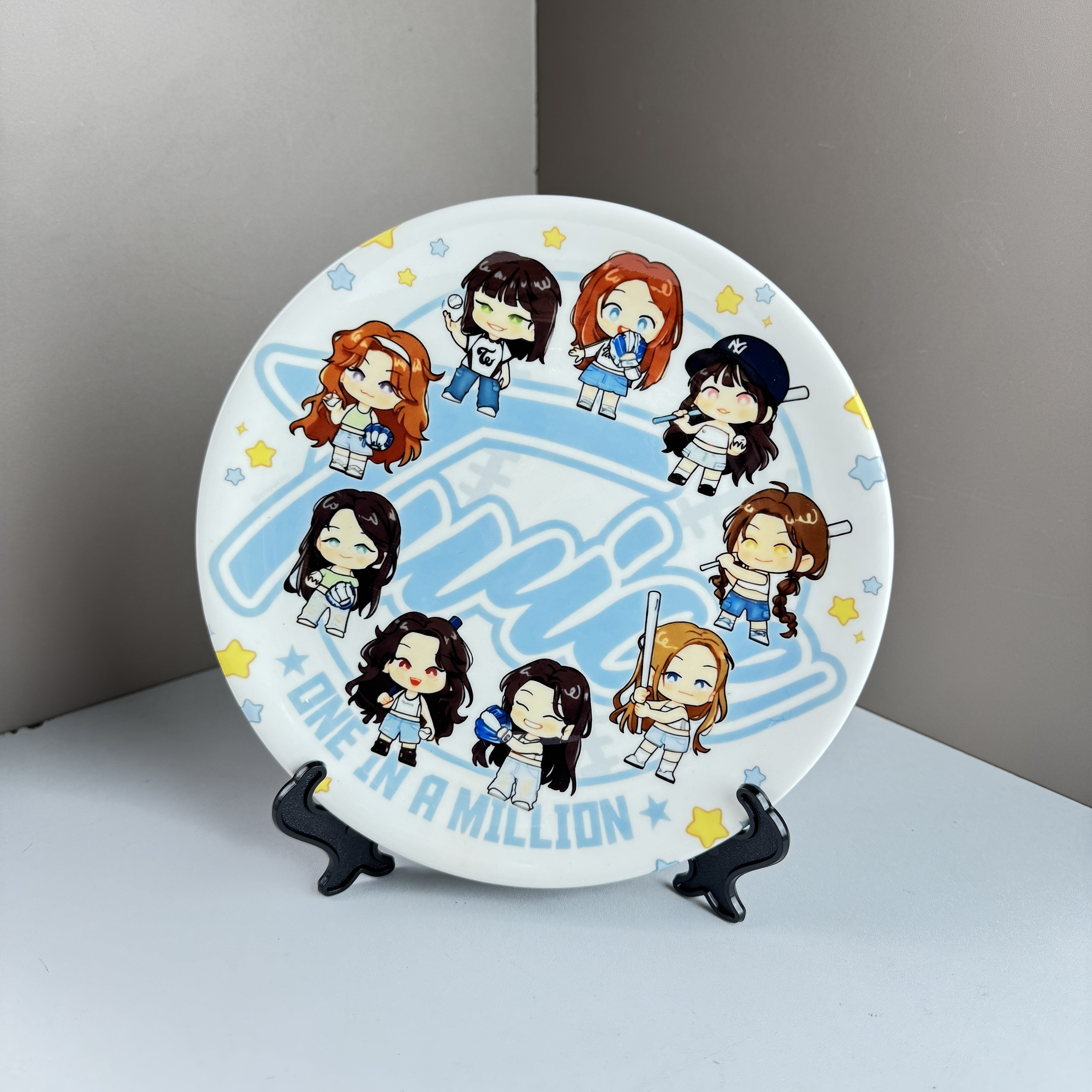 ミニ多用途陶器プレート【TWICE】