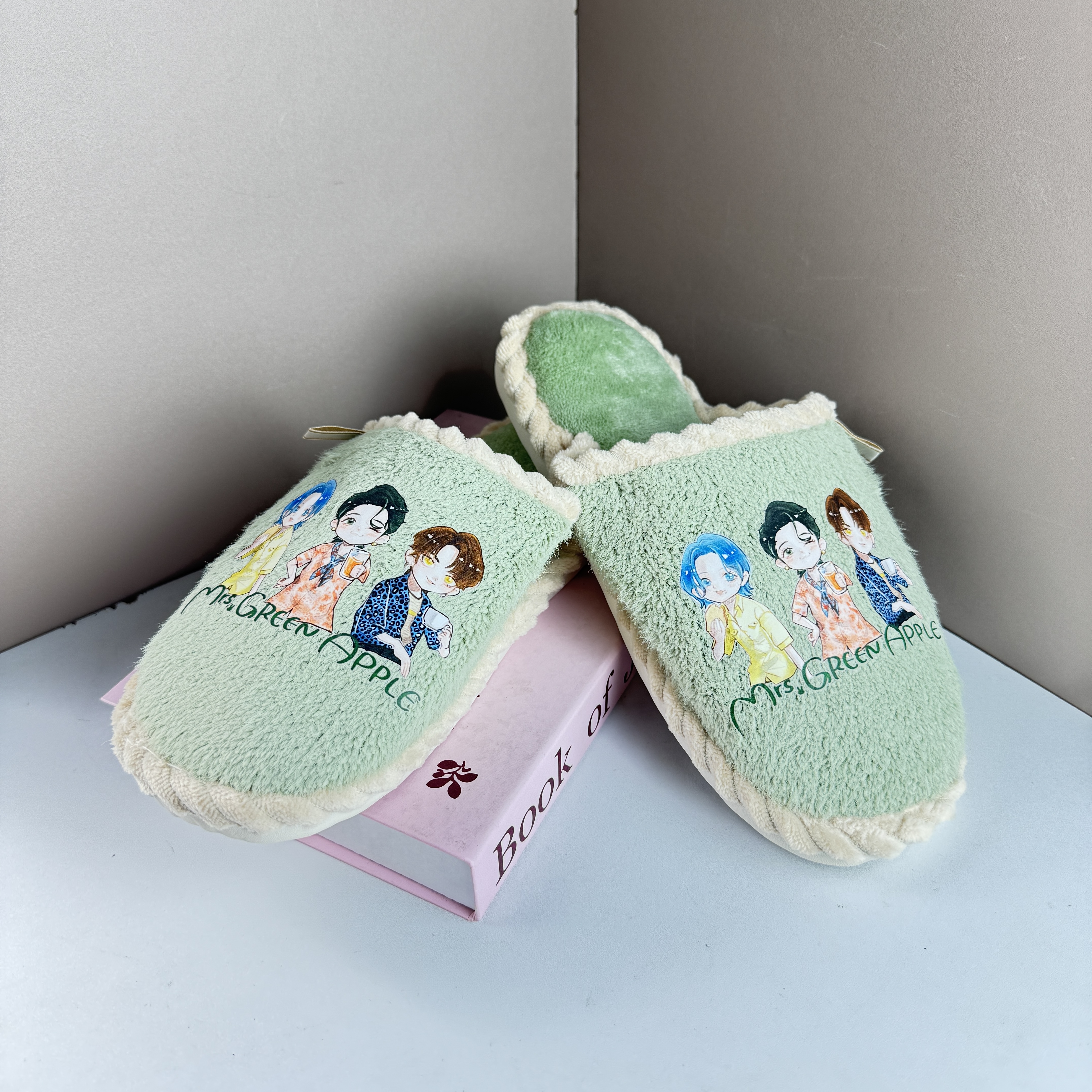 もこもこ防寒 ルームシューズ【MrsGREENAPPLE】