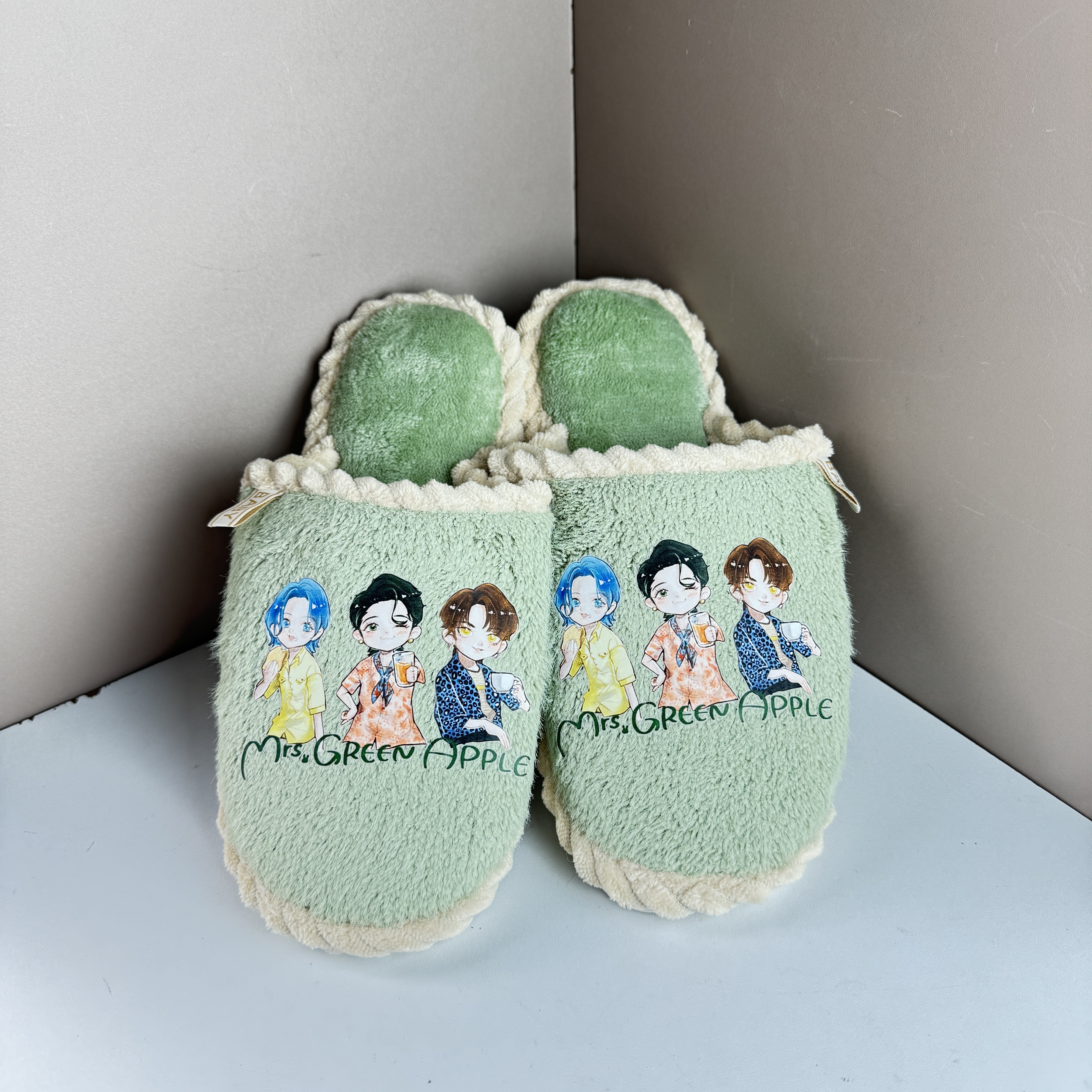 もこもこ防寒 ルームシューズ【MrsGREENAPPLE】