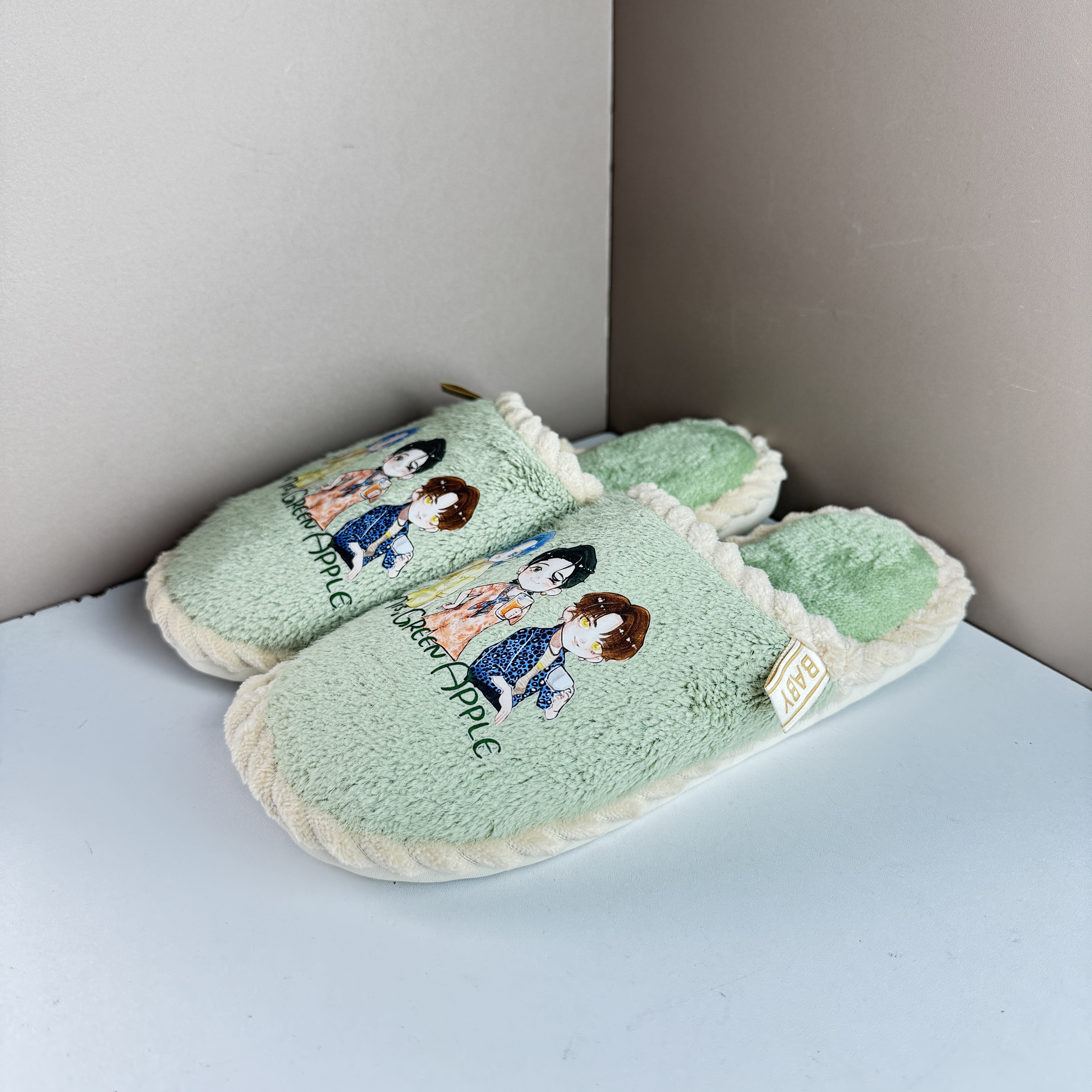 もこもこ防寒 ルームシューズ【MrsGREENAPPLE】