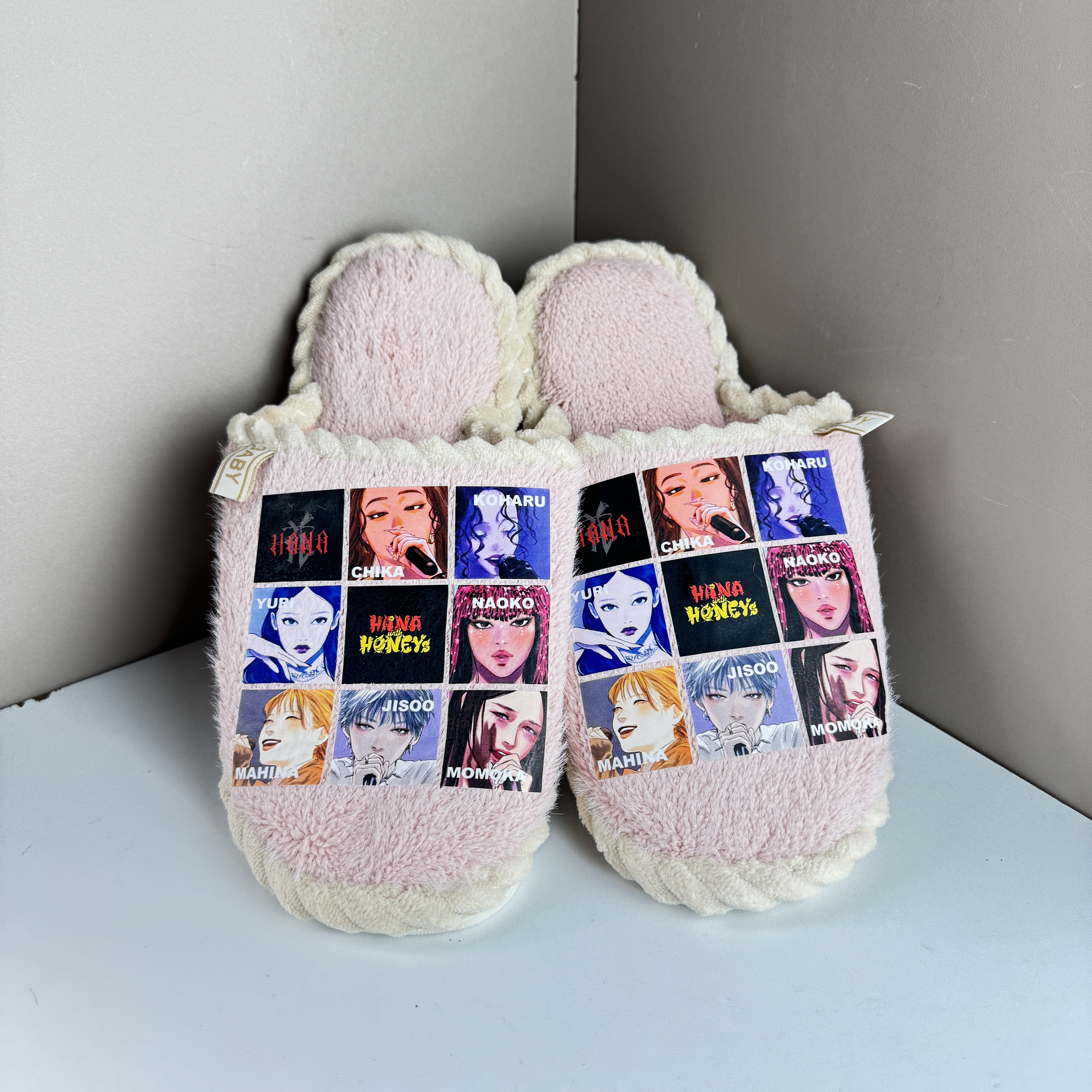 もこもこ防寒 ルームシューズ【HANA】