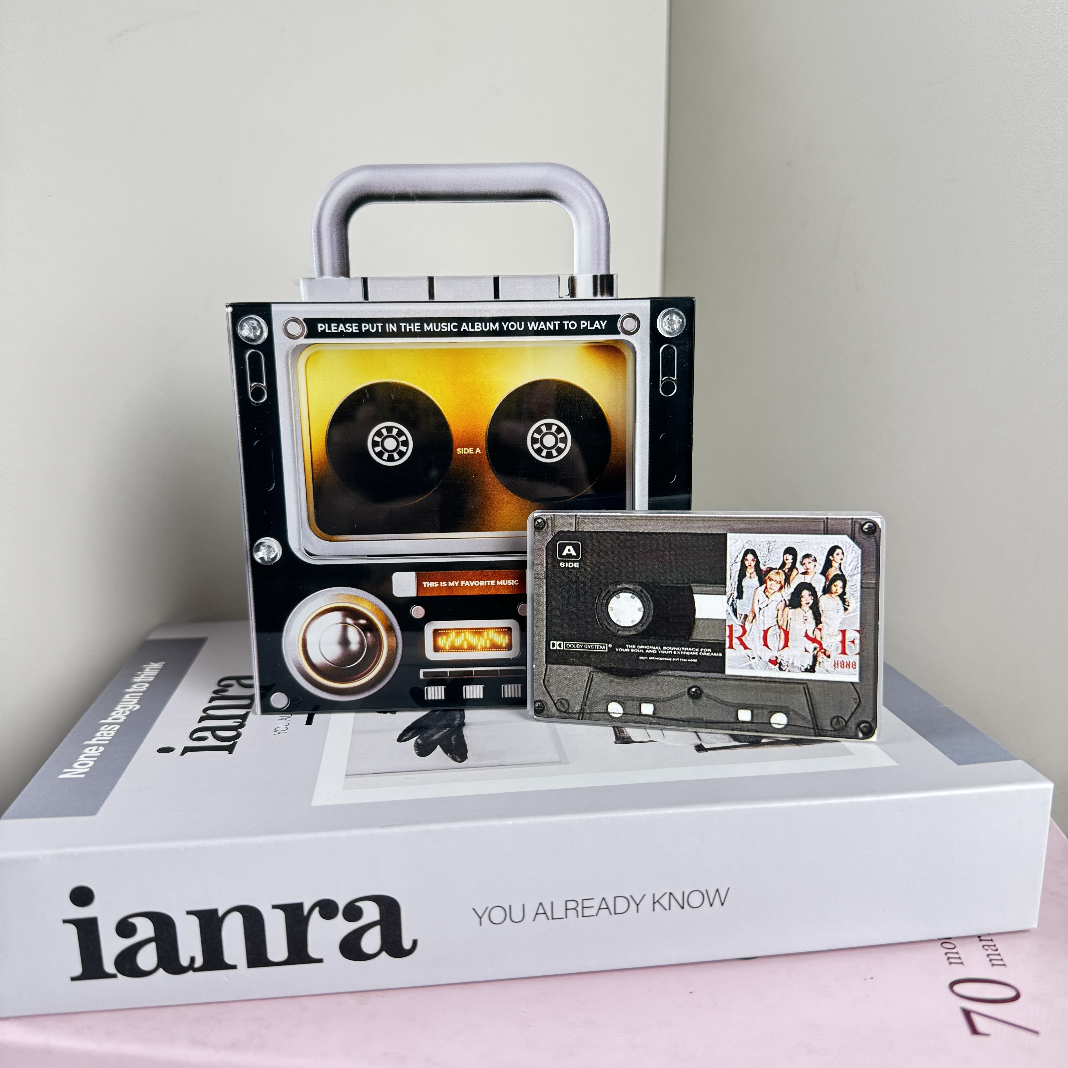 NFCテープ型デザイン冷蔵庫マグネット【HANA】