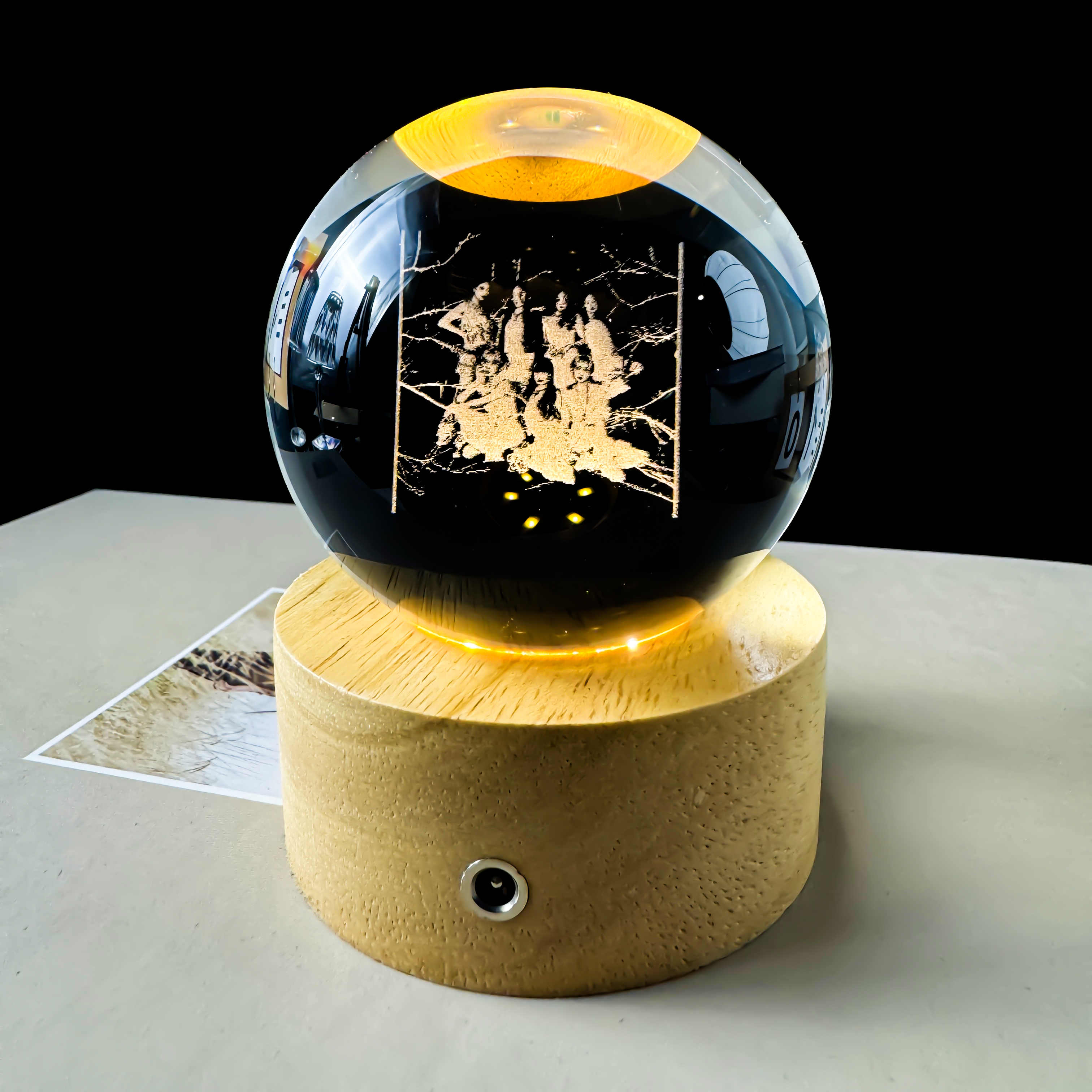 水晶球 ナイトライト【HANA】-YITOTO™推し活がもっと楽しくなる