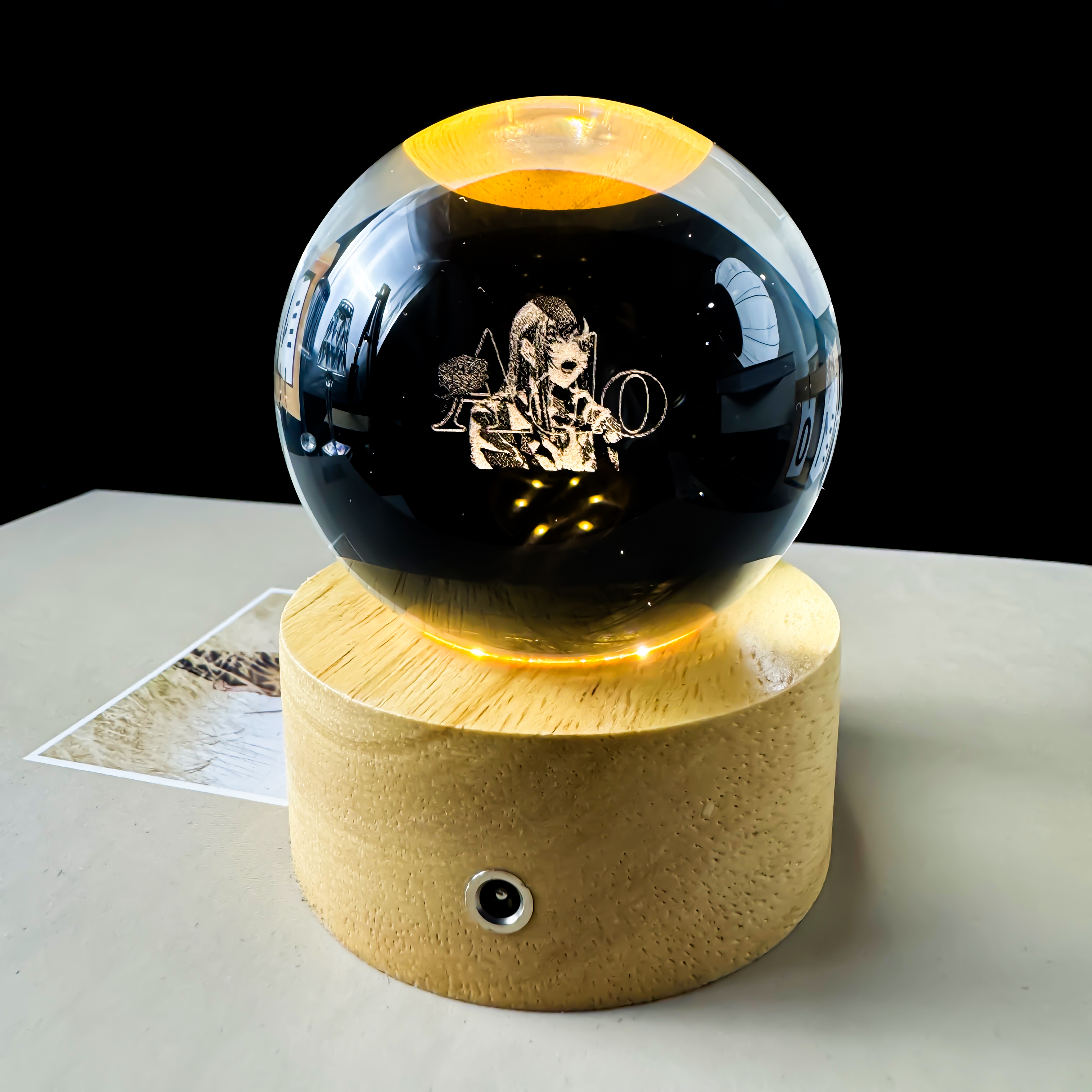 水晶球 ナイトライト【Ado】-YITOTO™推し活がもっと楽しくなる