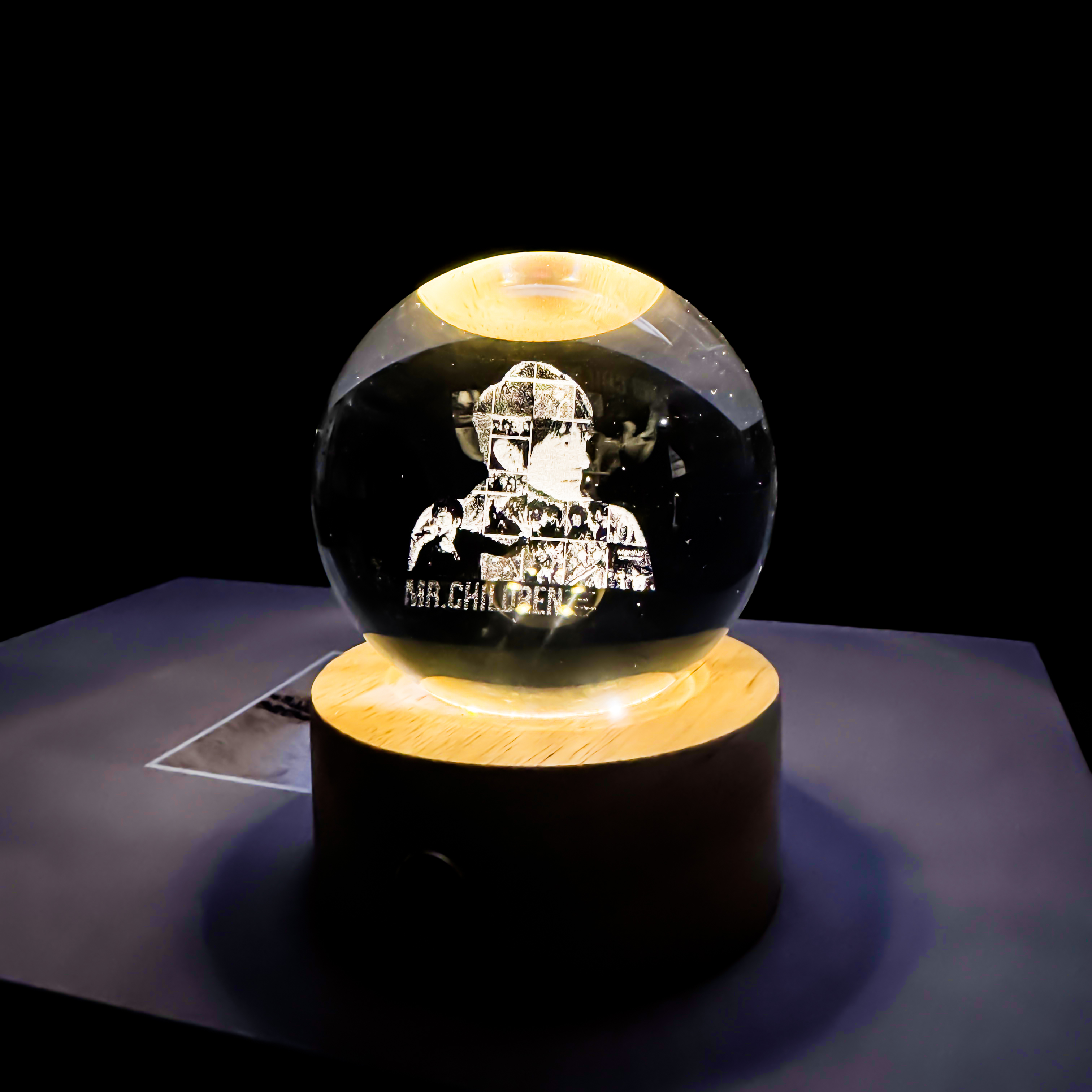 水晶球 ナイトライト【Mr.Children】-YITOTO™推し活がもっと楽しくなる