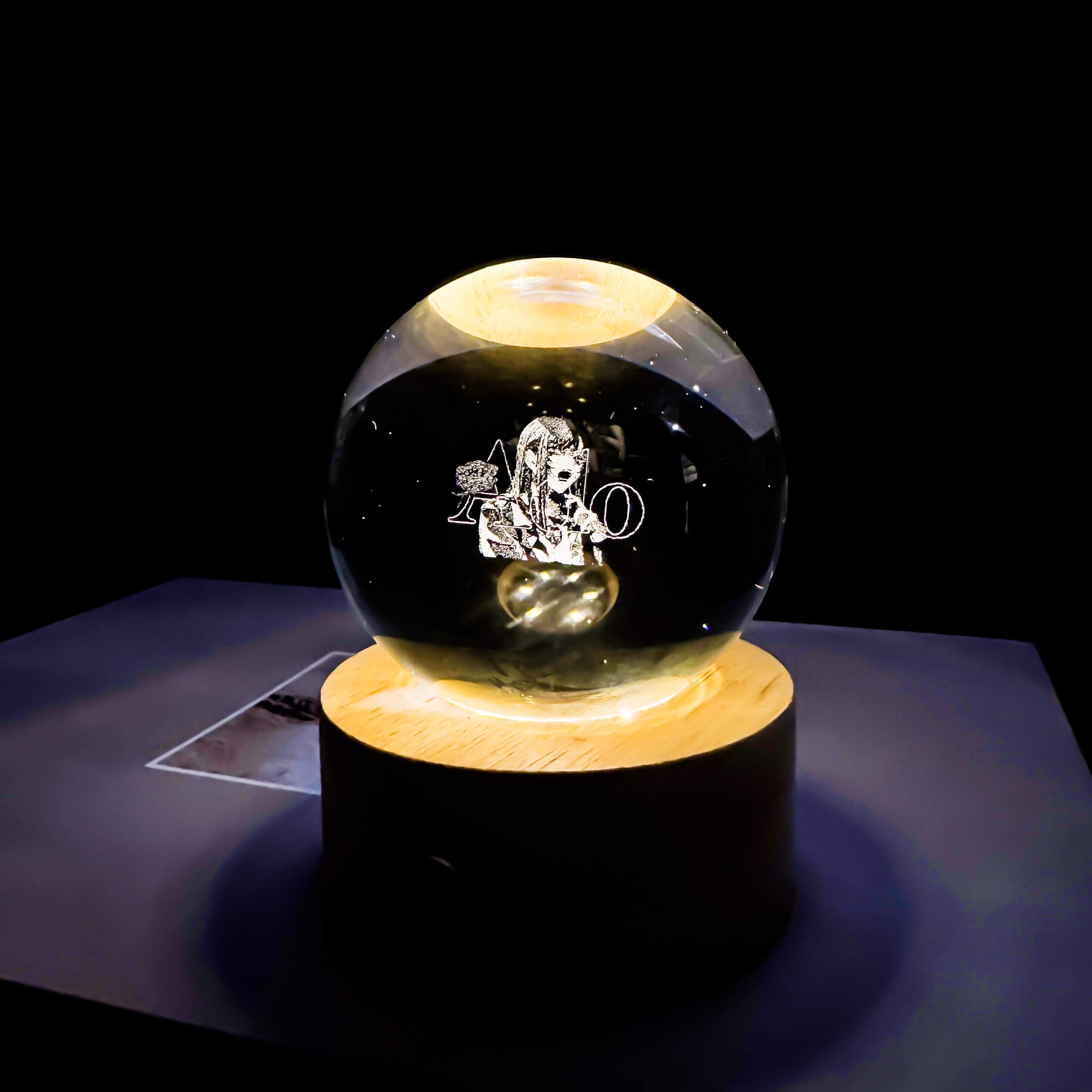 水晶球 ナイトライト【Ado】-YITOTO™推し活がもっと楽しくなる