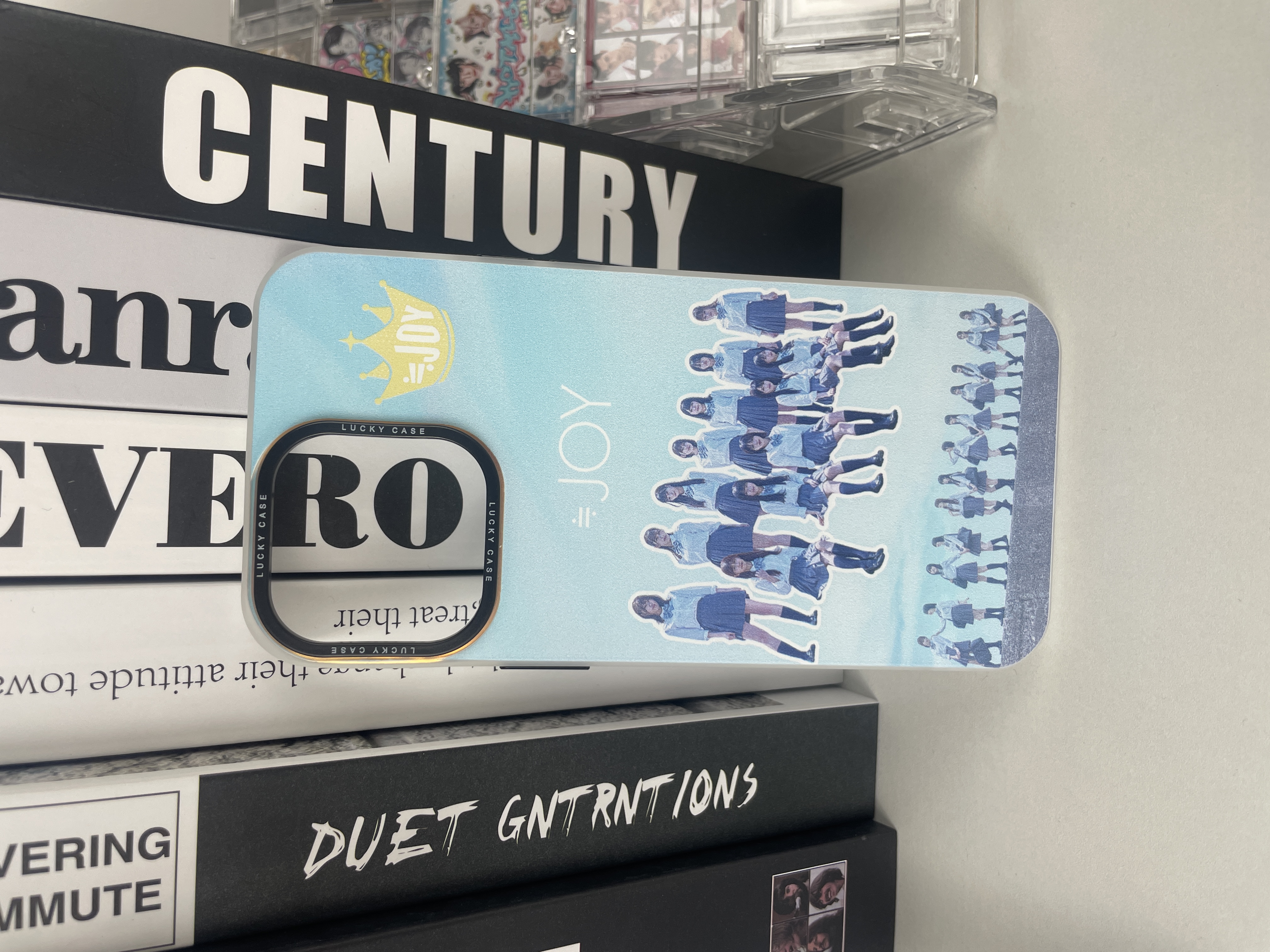 レーザーグラデーションスマートフォンケース【ニアリーイコールジョイ/初恋シンデレラ】