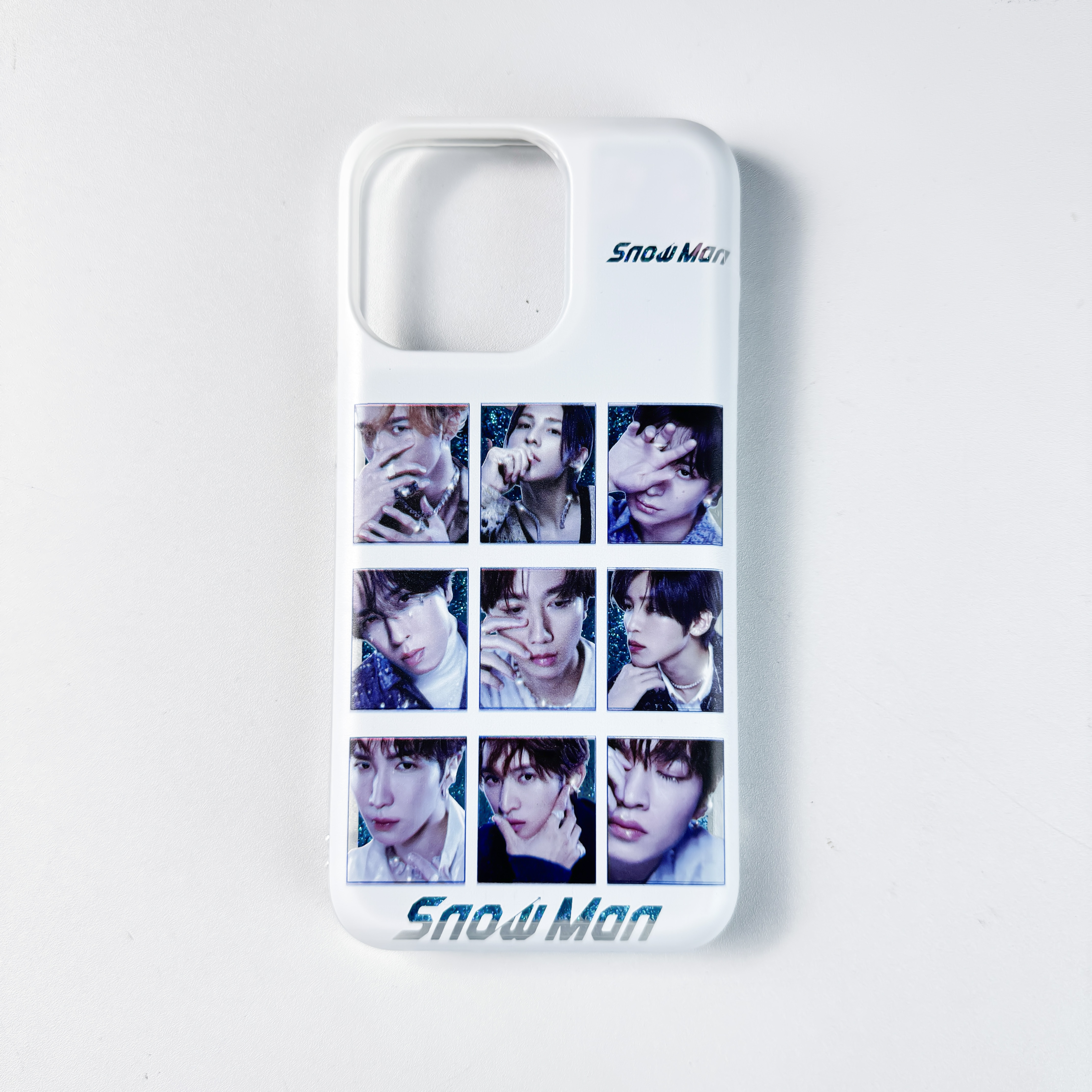 キラキラ流砂スマホケース【Snow Man】