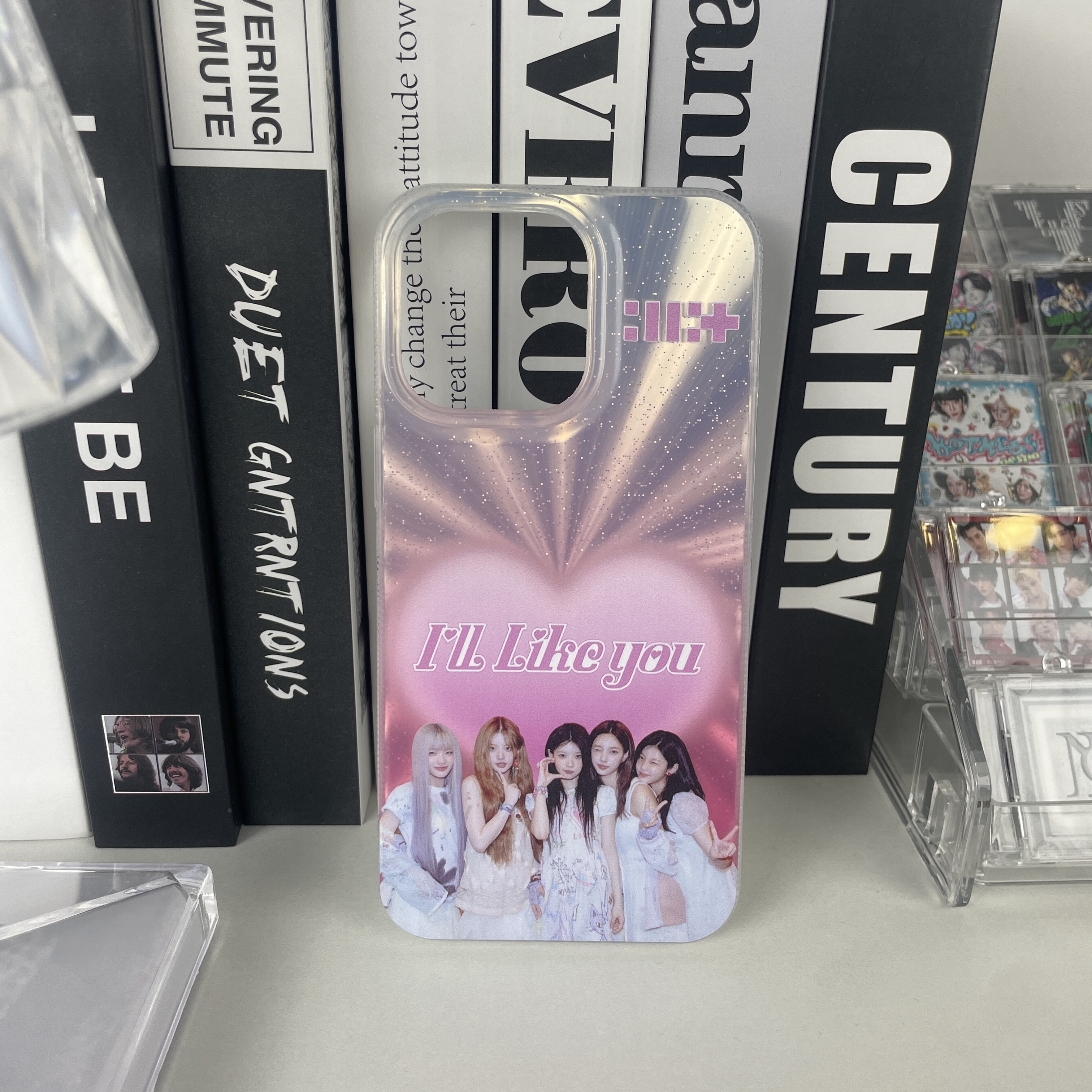 オーロラレーザーグラデーションスマートフォンケース【ILLIT/I'LL like you 】