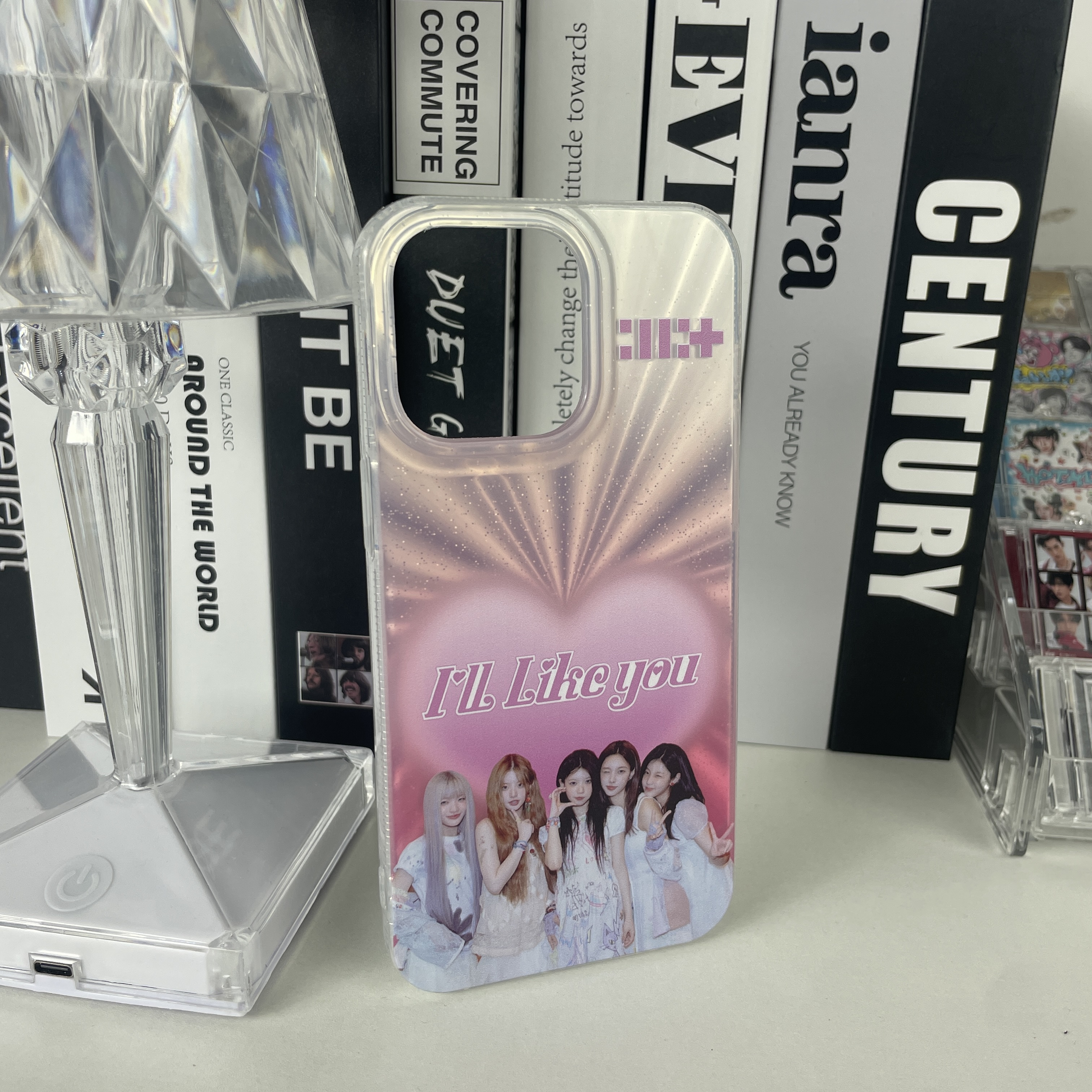 オーロラレーザーグラデーションスマートフォンケース【ILLIT/I'LL like you 】