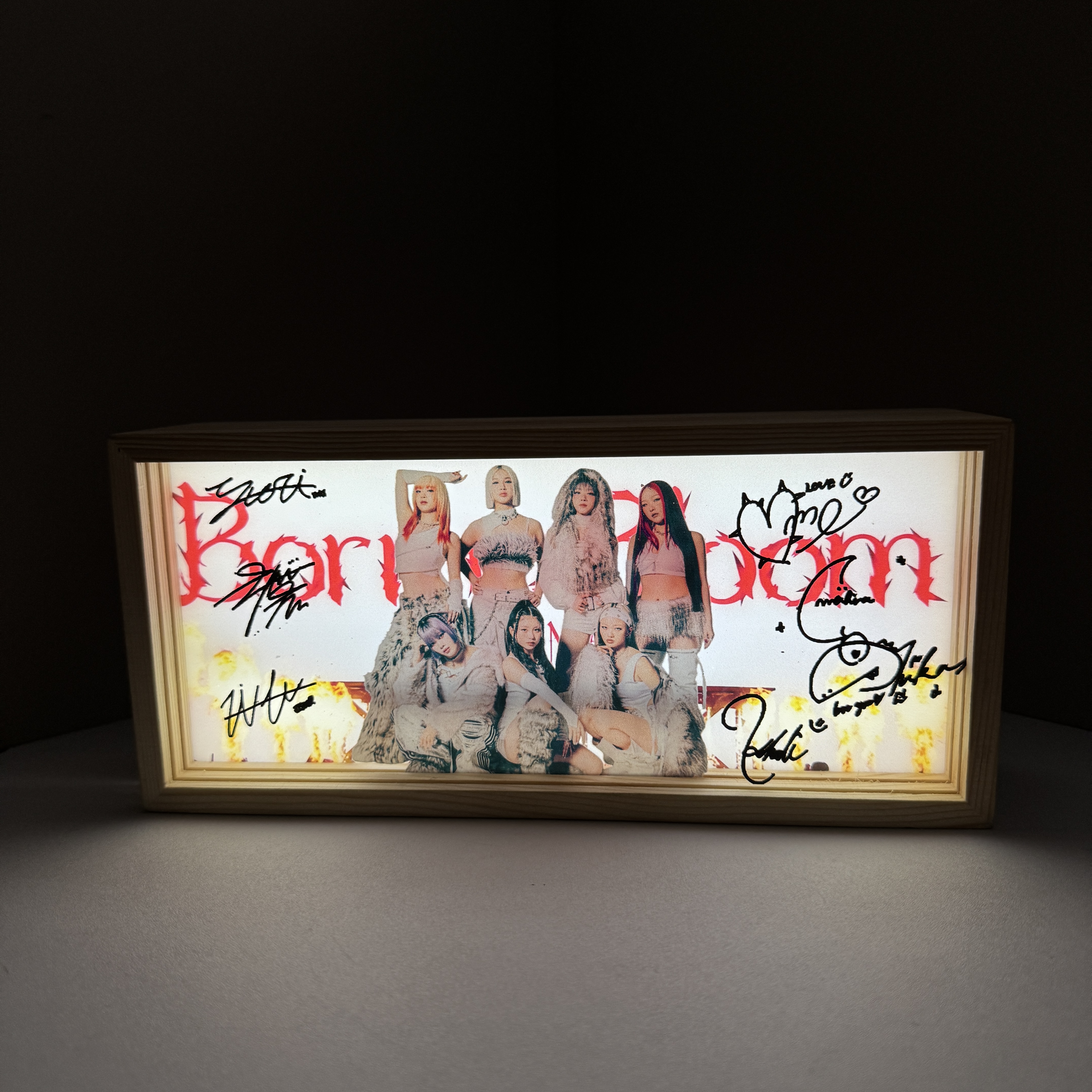 3Dナイトライト【HANA/Born to Bloom】