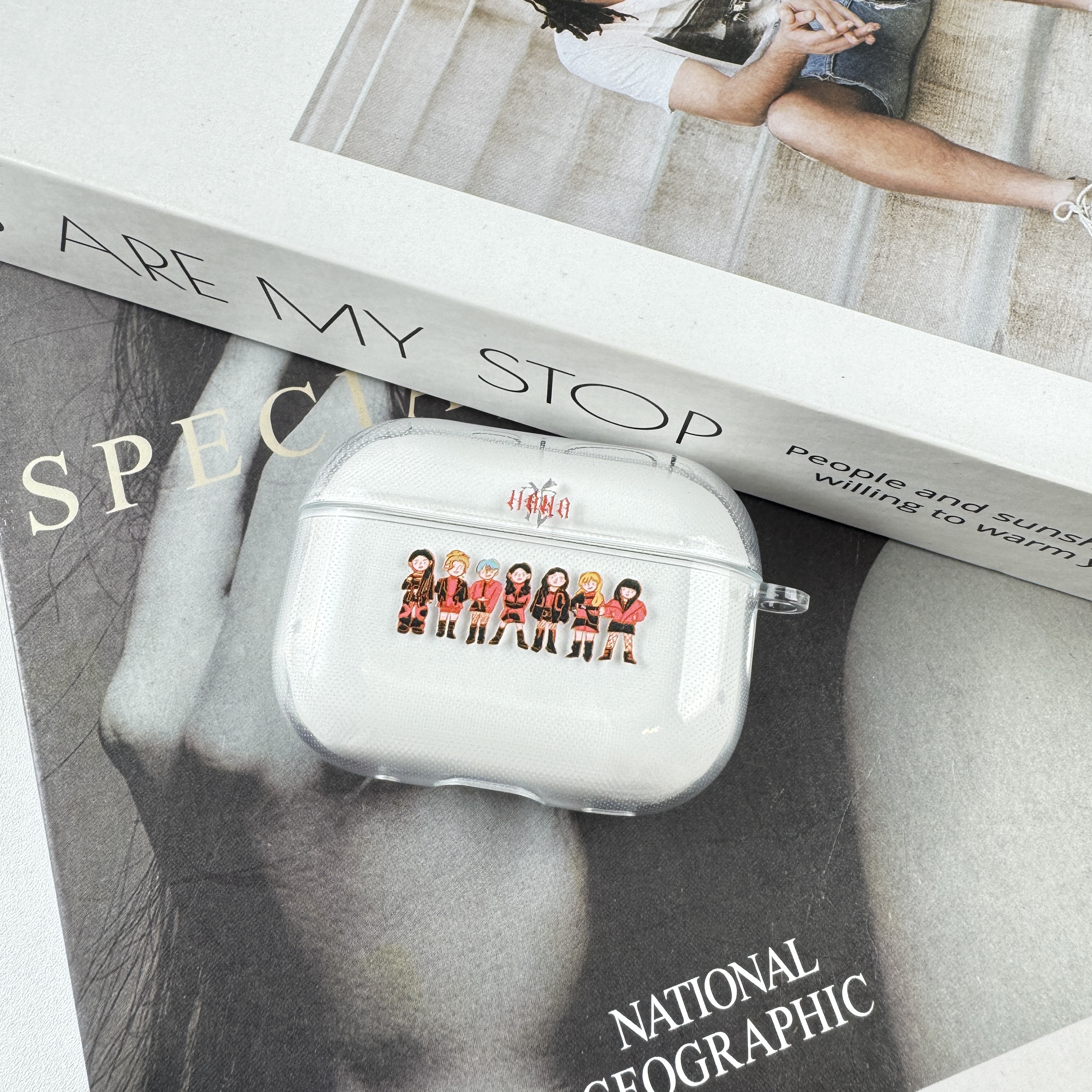 AirPods保護ケース【HANA】-YITOTO™推し活がもっと楽しくなる