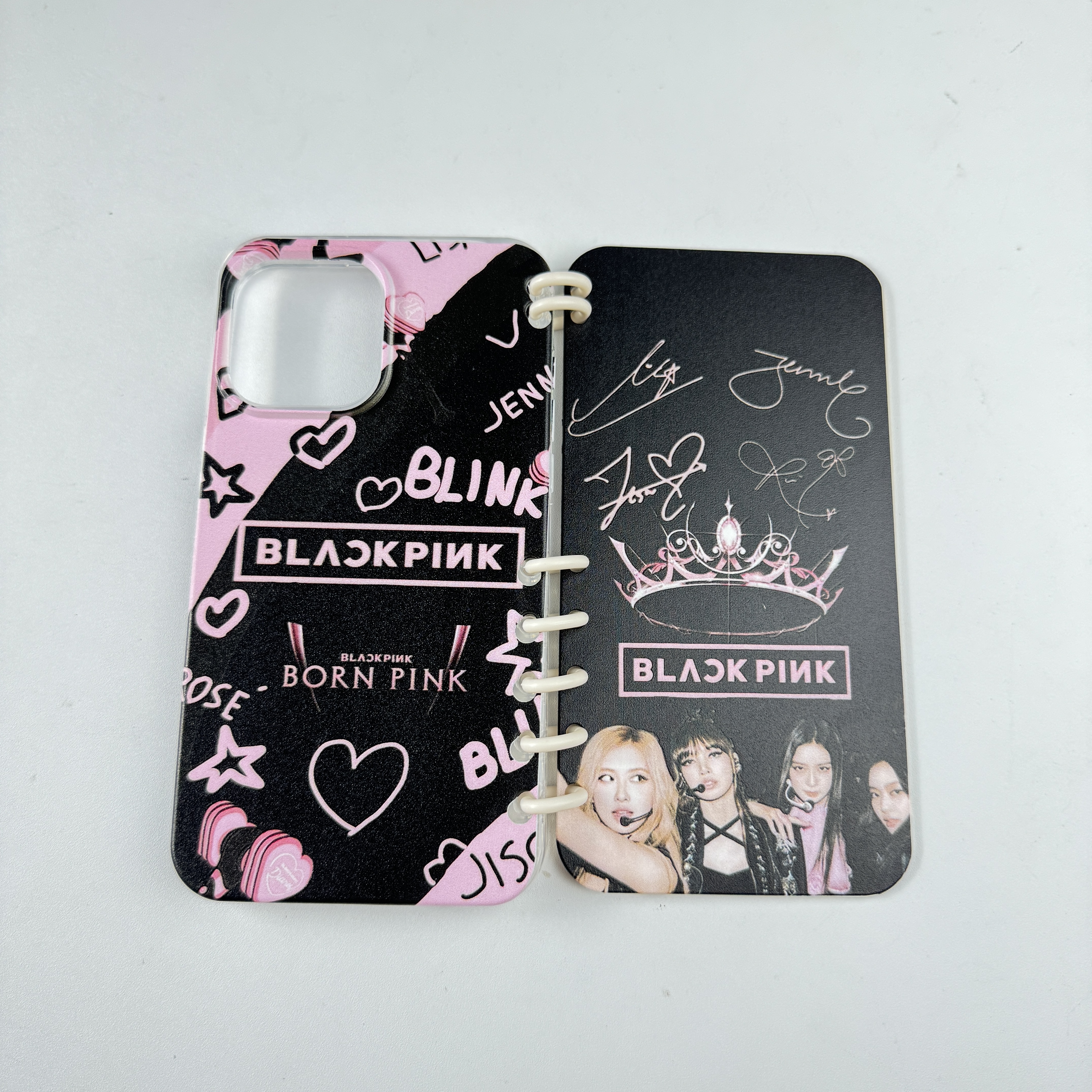 ノート型スマートフォンケース【BLACKPINK/JUMP】-YITOTO™推し活がもっと楽しくなる