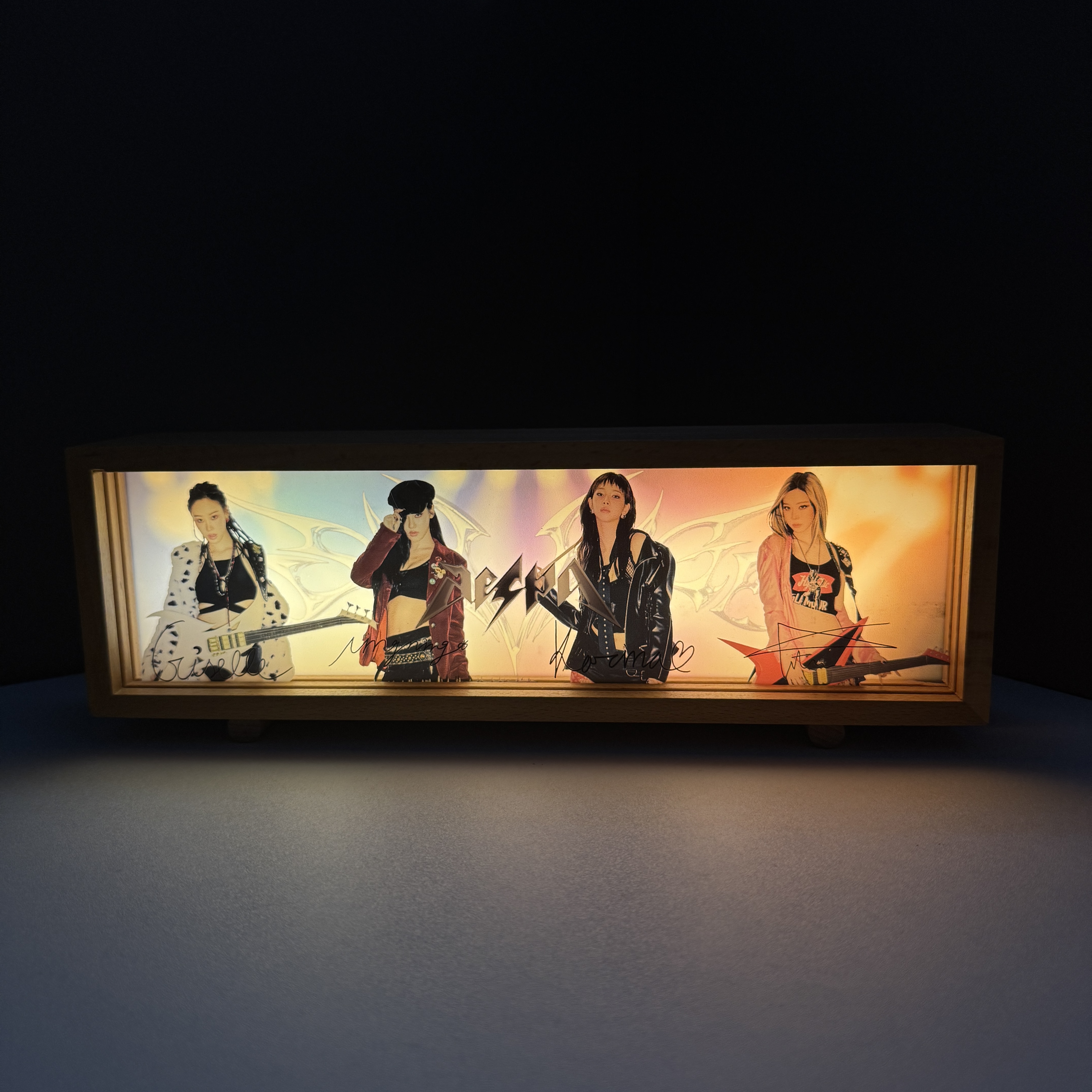 3Dナイトライト【Aespa/Rich Man】