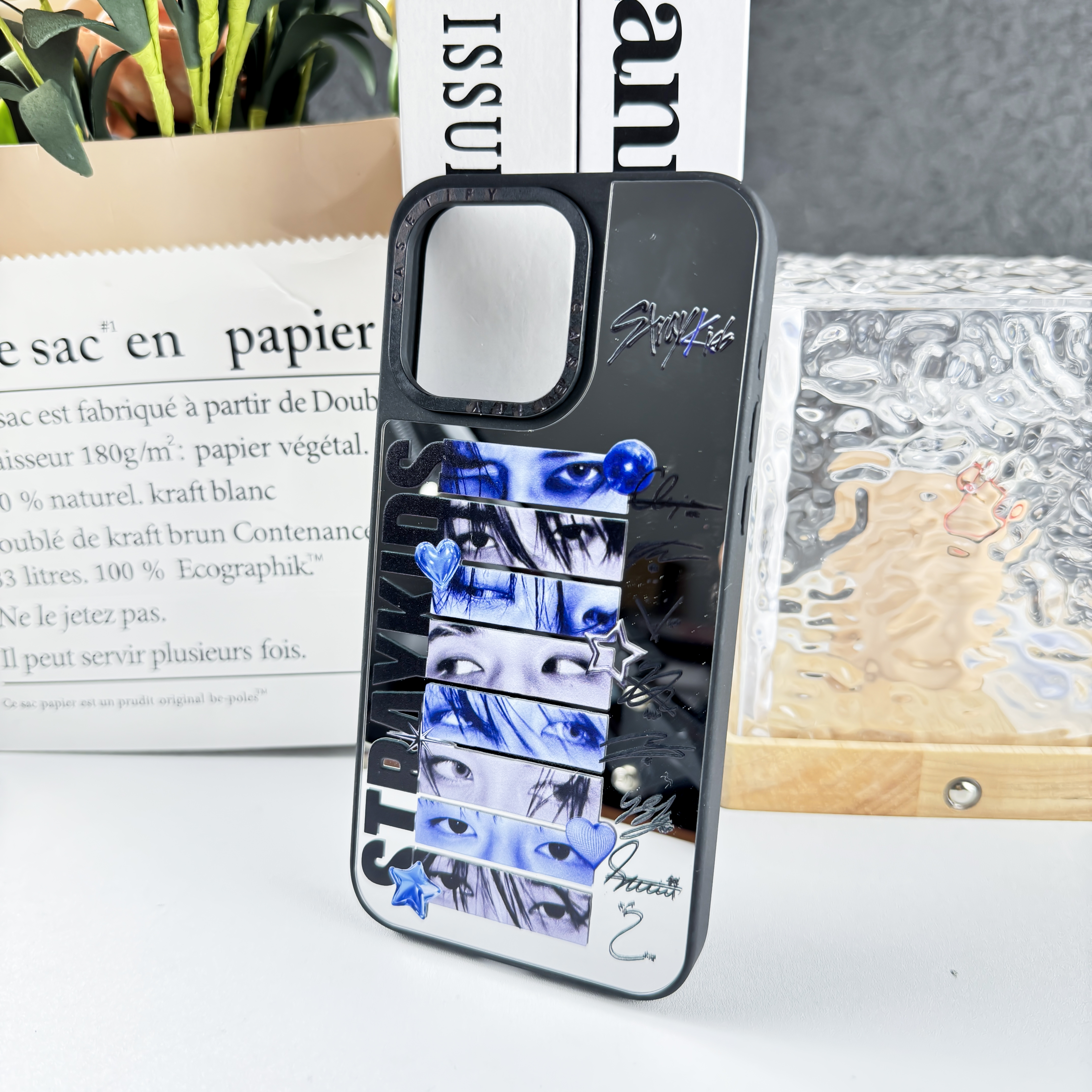 マットバンパー×ミラー スマホケース【Stray Kids】