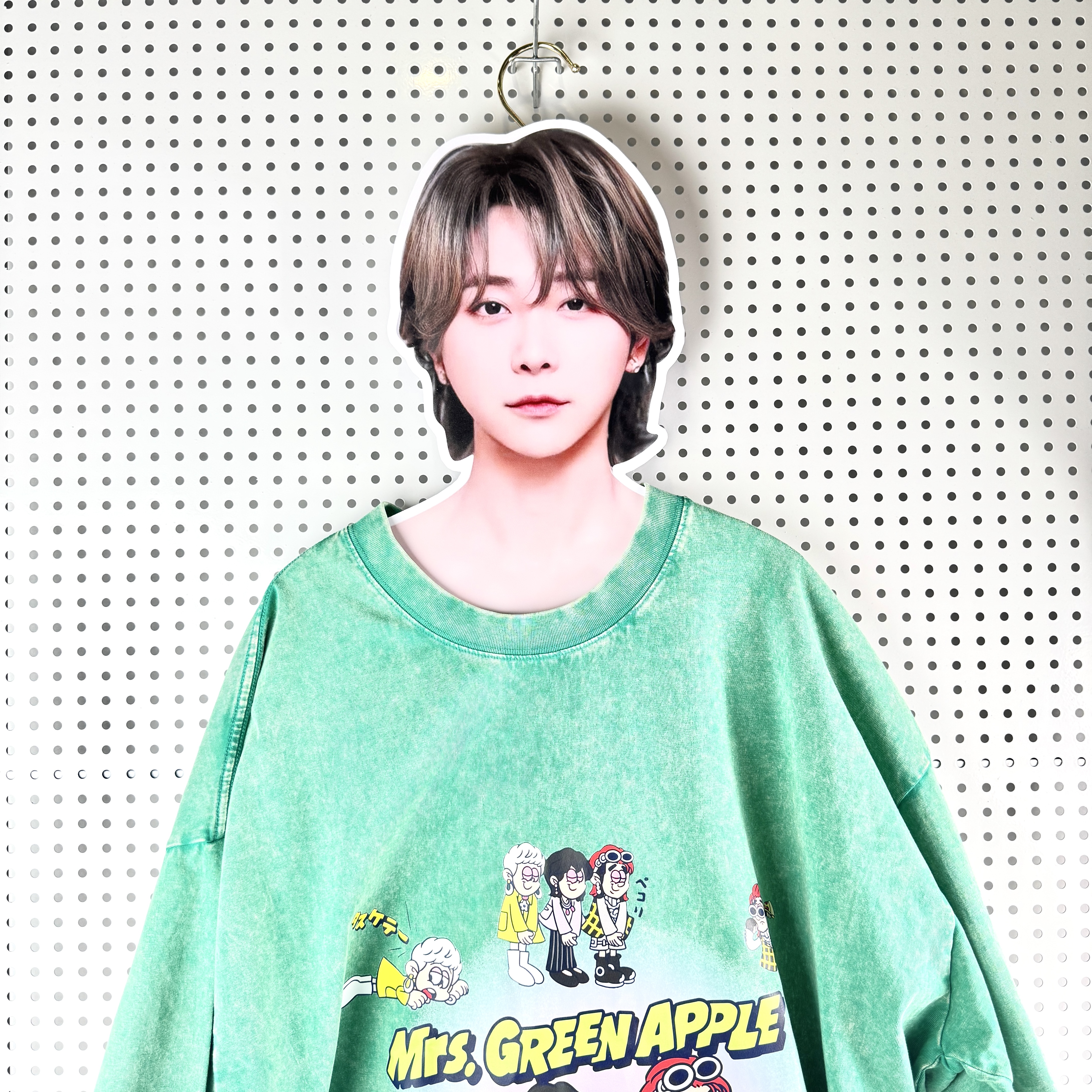 スター顔型ハンガ【大森元貴/MrsGREENAPPLE】-YITOTO™推し活がもっと楽しくなる
