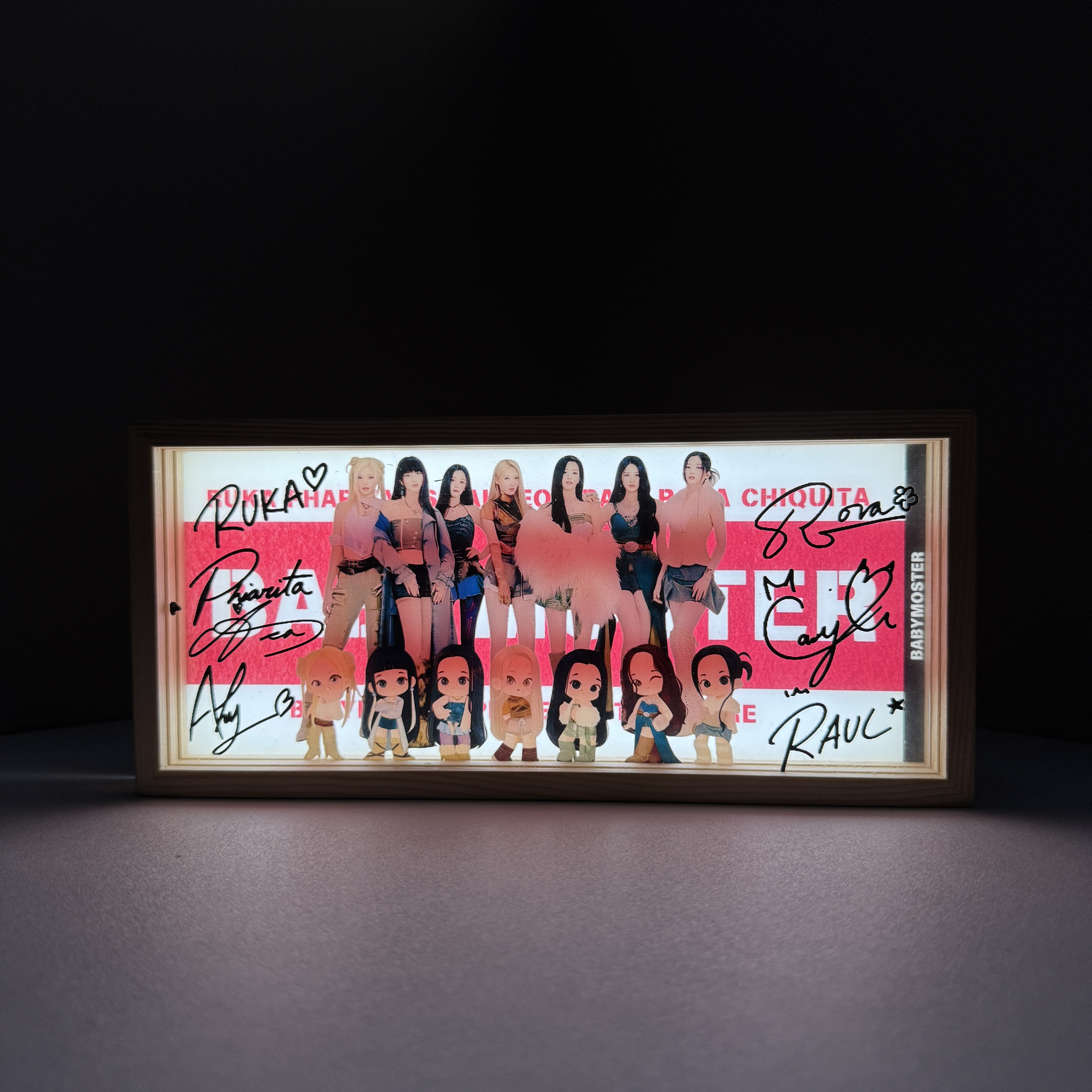 3Dナイトライト【BABYMONSTER】