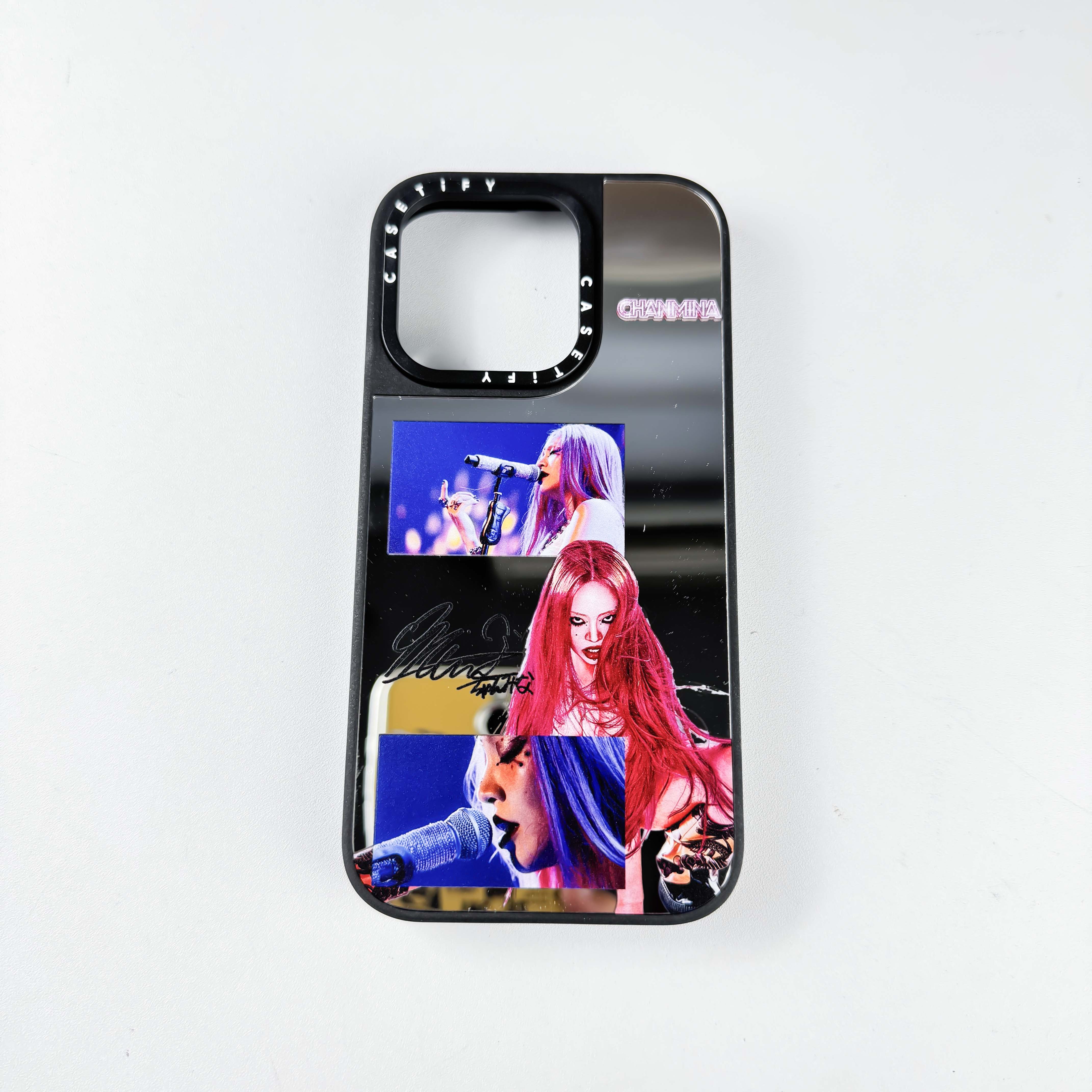 マットバンパー×ミラー スマホケース【ちゃんみなCHANMINA】