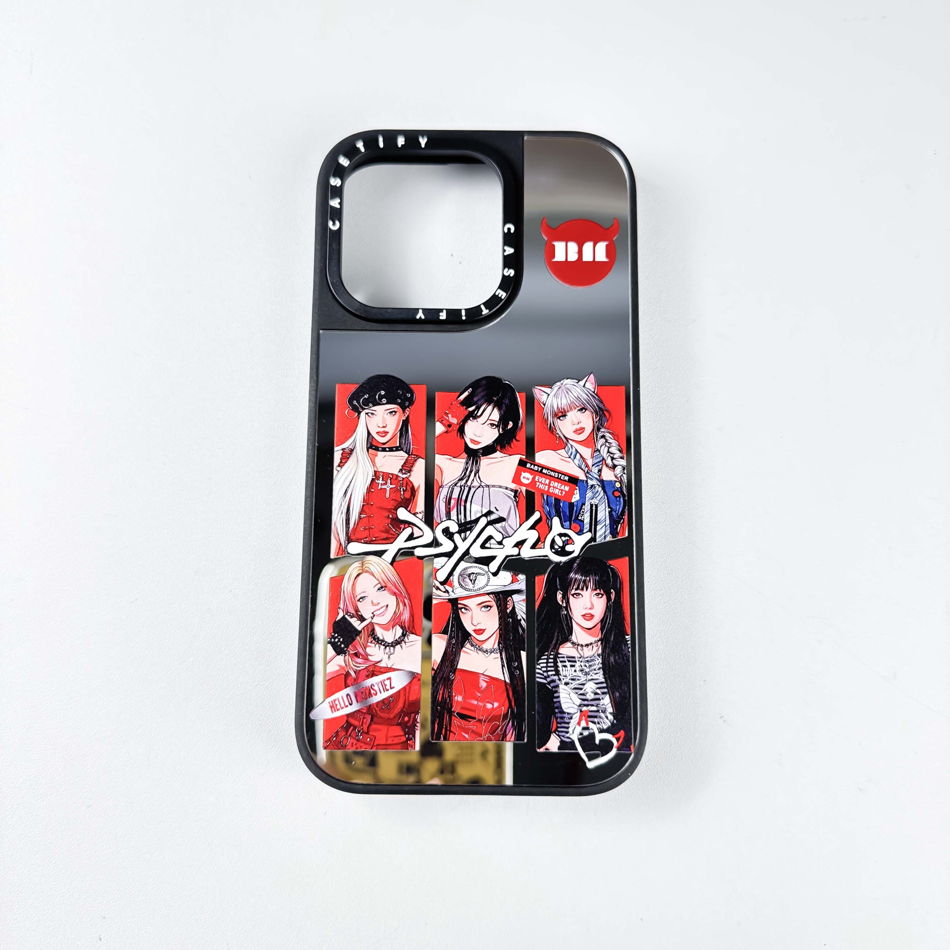 マットバンパー×ミラー スマホケース【BABYMONSTER】