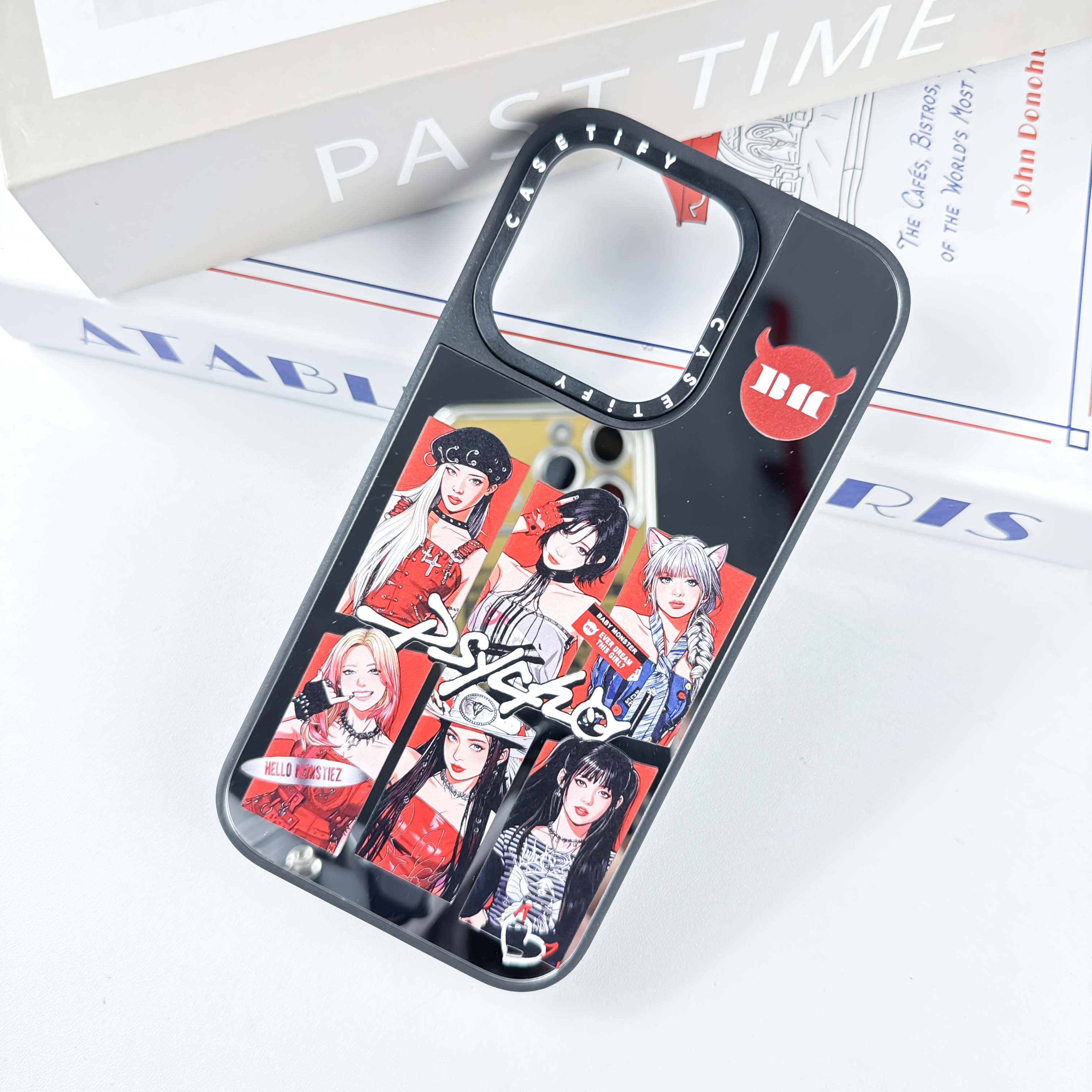 マットバンパー×ミラー スマホケース【BABYMONSTER】